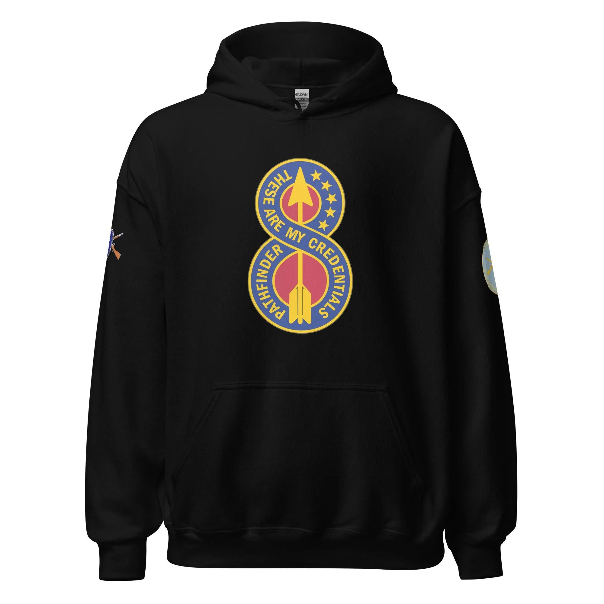 U.S. Army 8th Infantry Division (8ID) Infantry Branch Unisex Hoodie