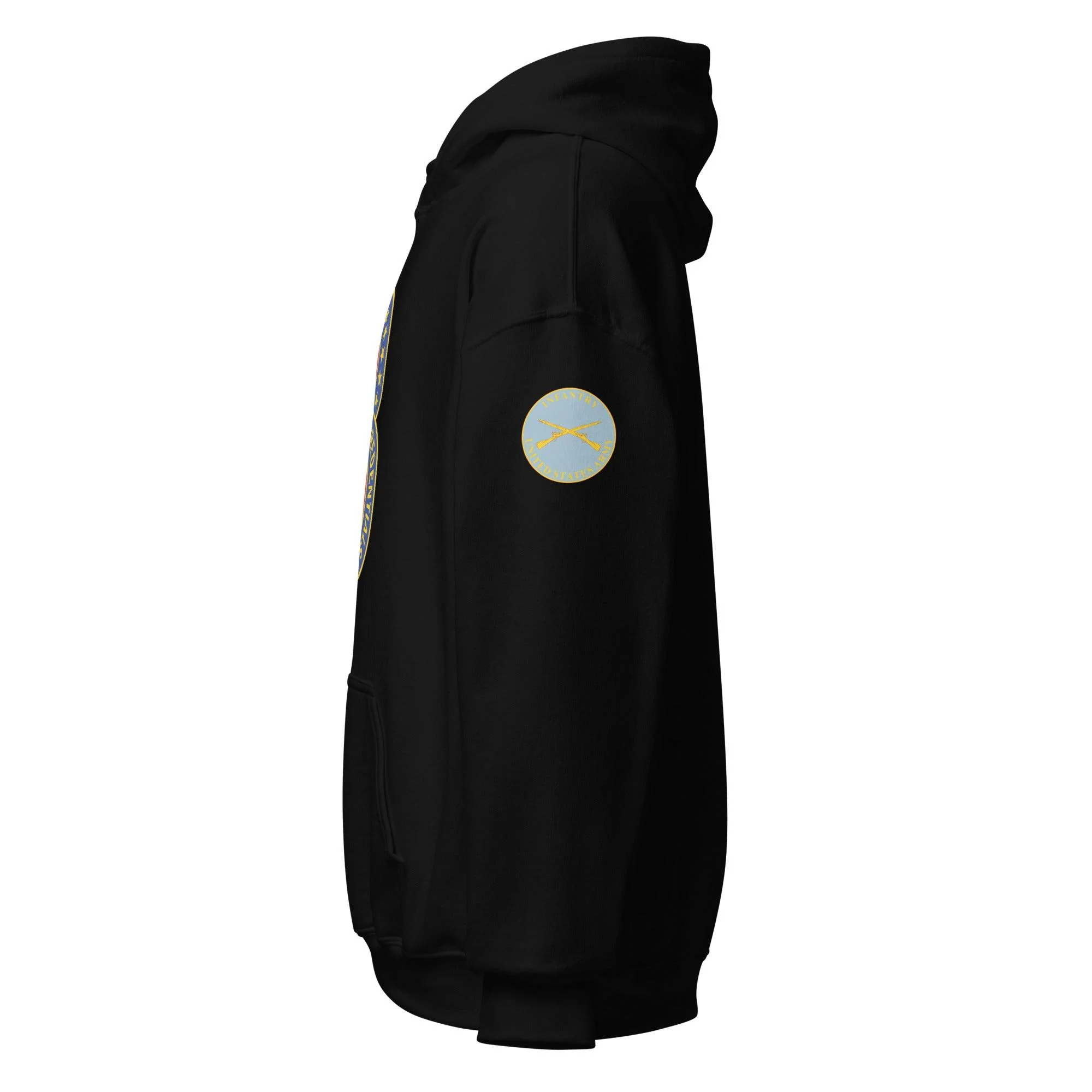 U.S. Army 8th Infantry Division (8ID) Infantry Branch Unisex Hoodie - Image 3