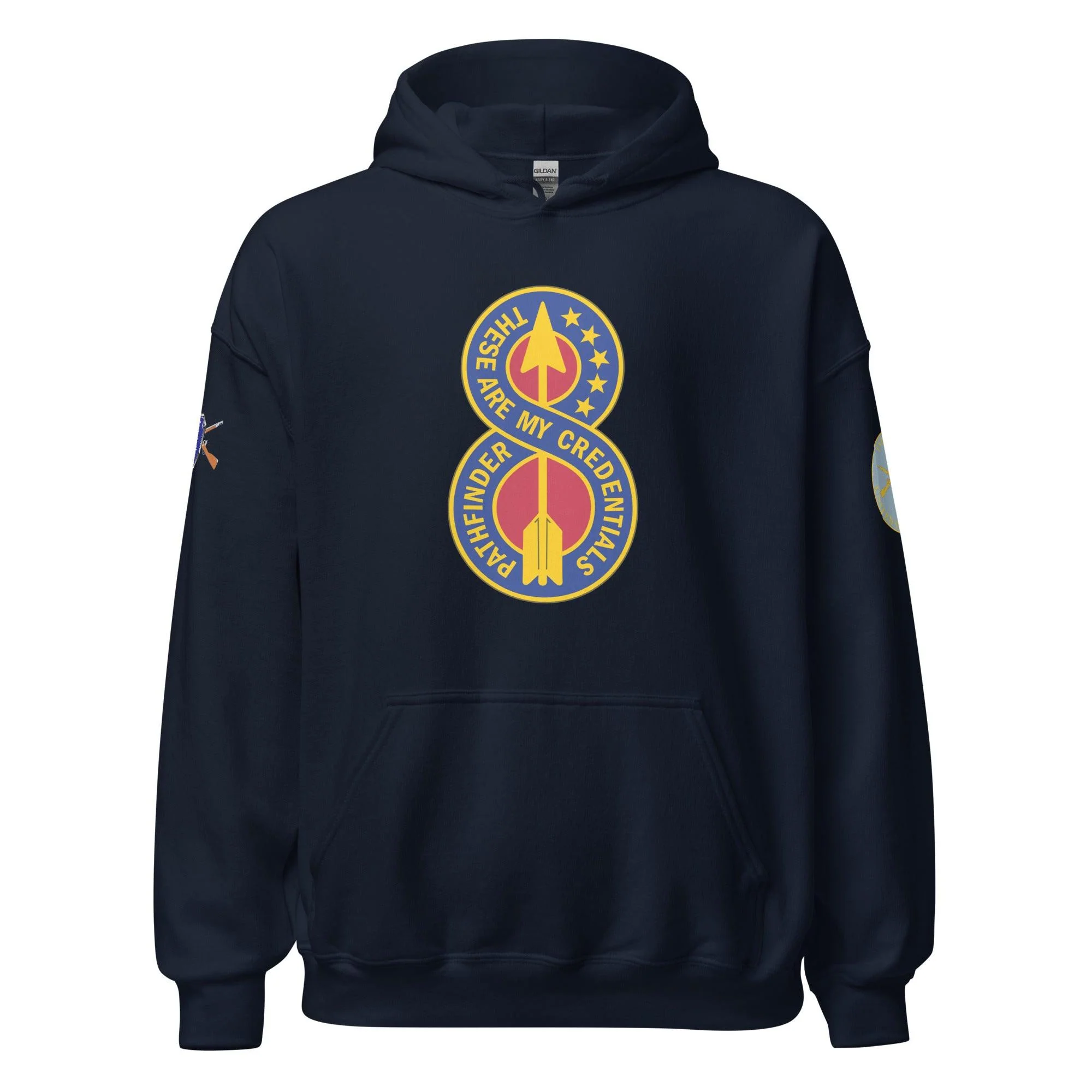 U.S. Army 8th Infantry Division (8ID) Infantry Branch Unisex Hoodie - Image 4