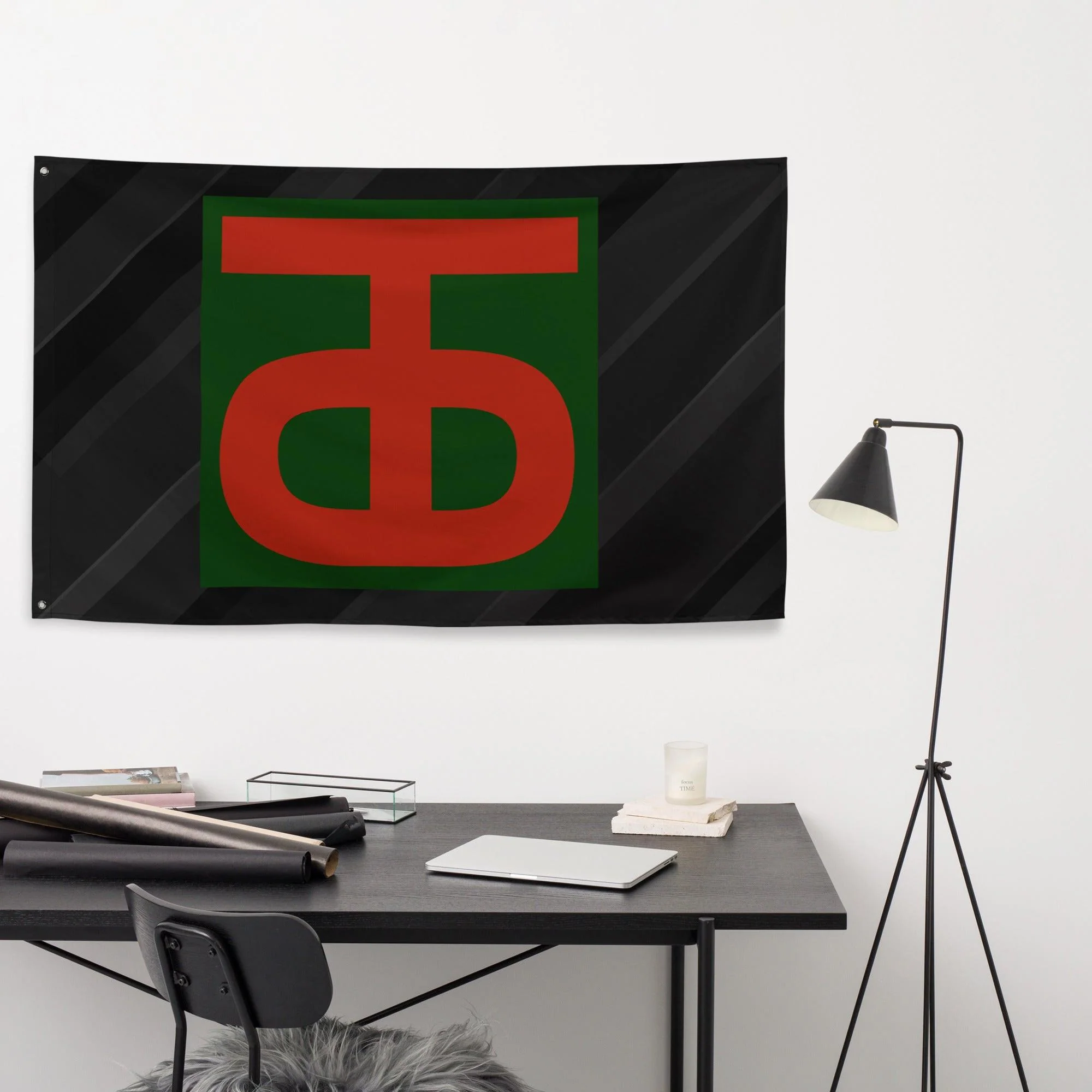 U.S. Army 90th Infantry Division Black Flag - Image 2