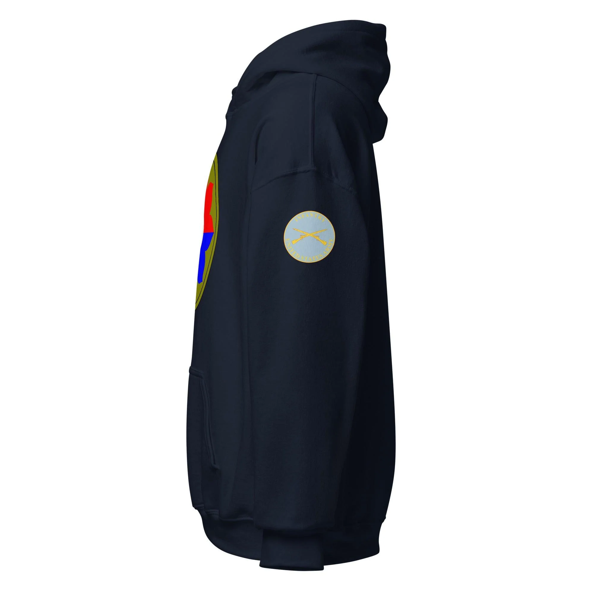 U.S. Army 9th Infantry Division (9ID) Infantry Branch Unisex Hoodie - Image 6