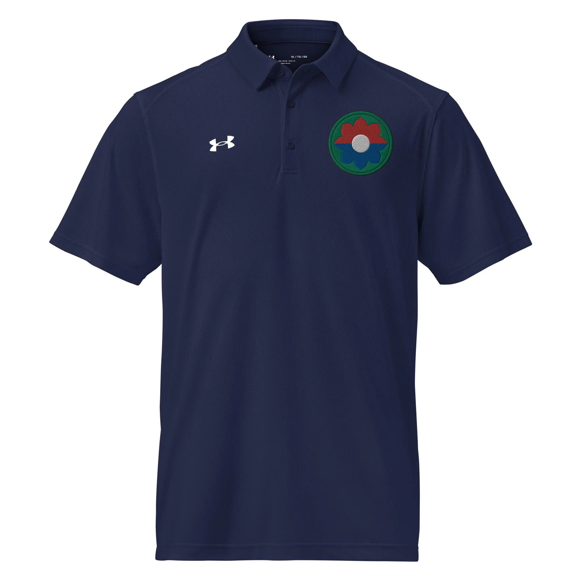 U.S. Army 9th Infantry Division Embroidered Under Armour® Men's Polo - Image 3