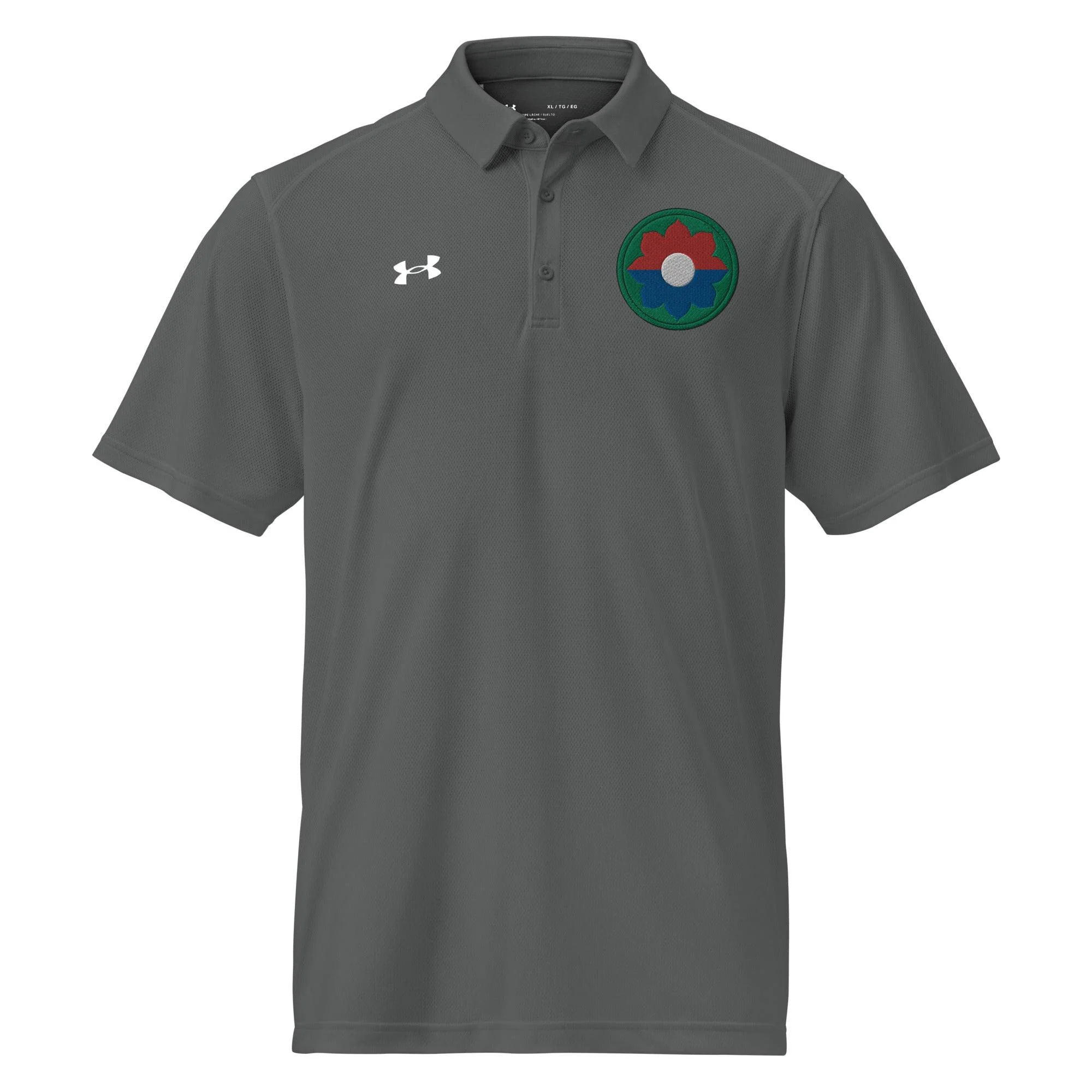 U.S. Army 9th Infantry Division Embroidered Under Armour® Men's Polo - Image 5