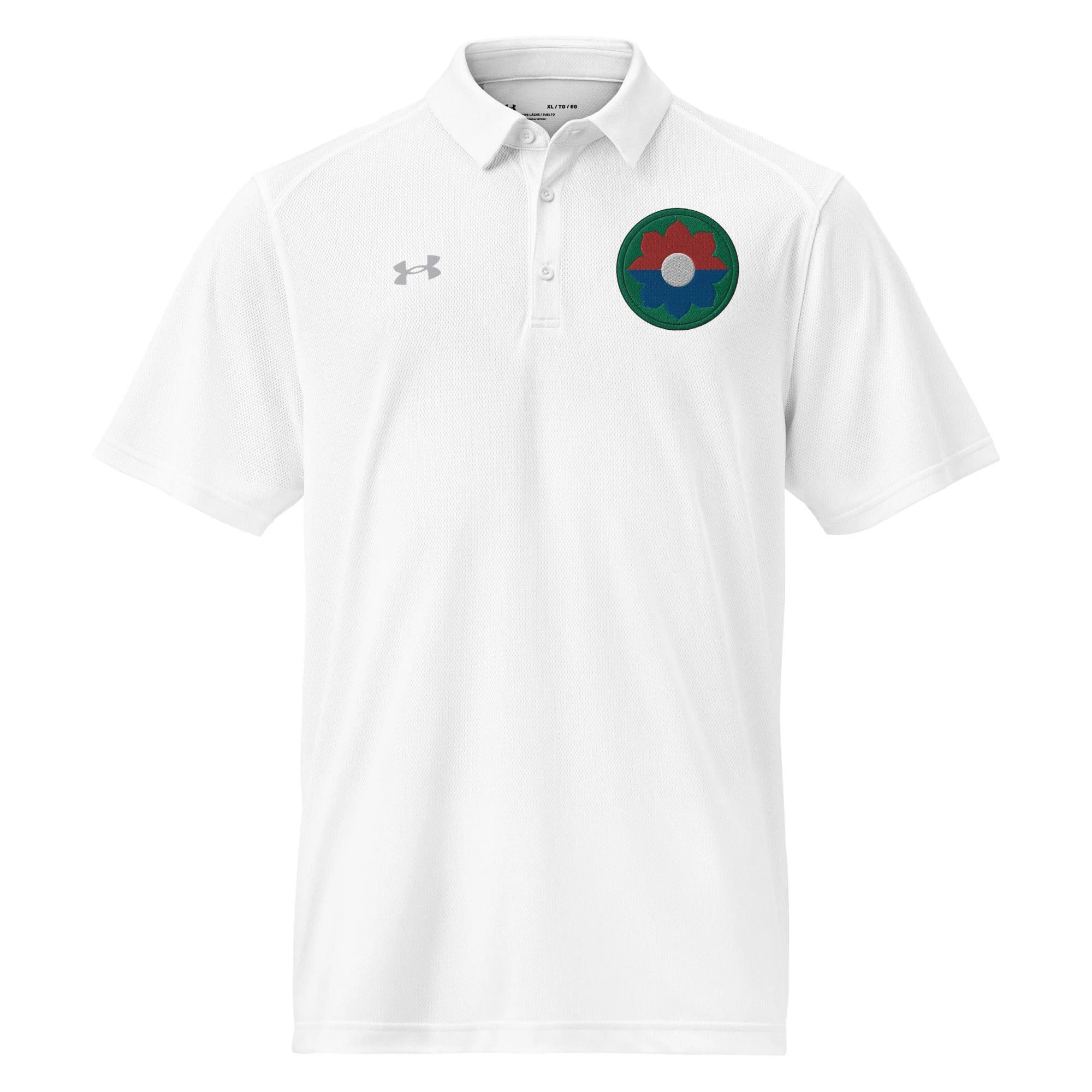 U.S. Army 9th Infantry Division Embroidered Under Armour® Men's Polo - Image 7