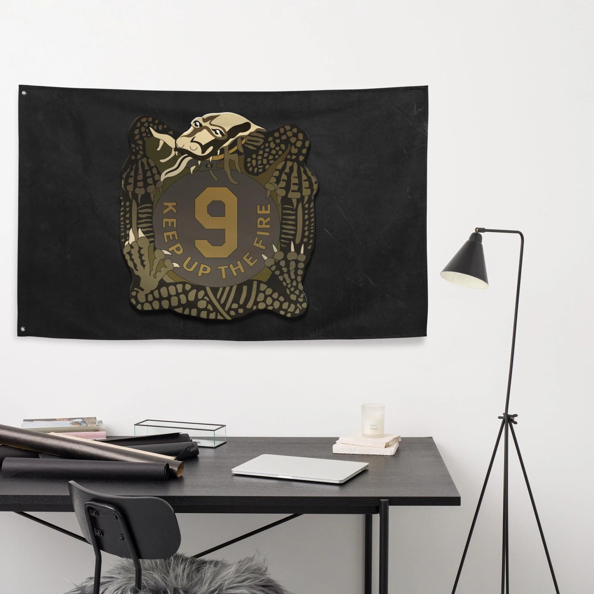 U.S. Army 9th Infantry Regiment Flag - Image 2