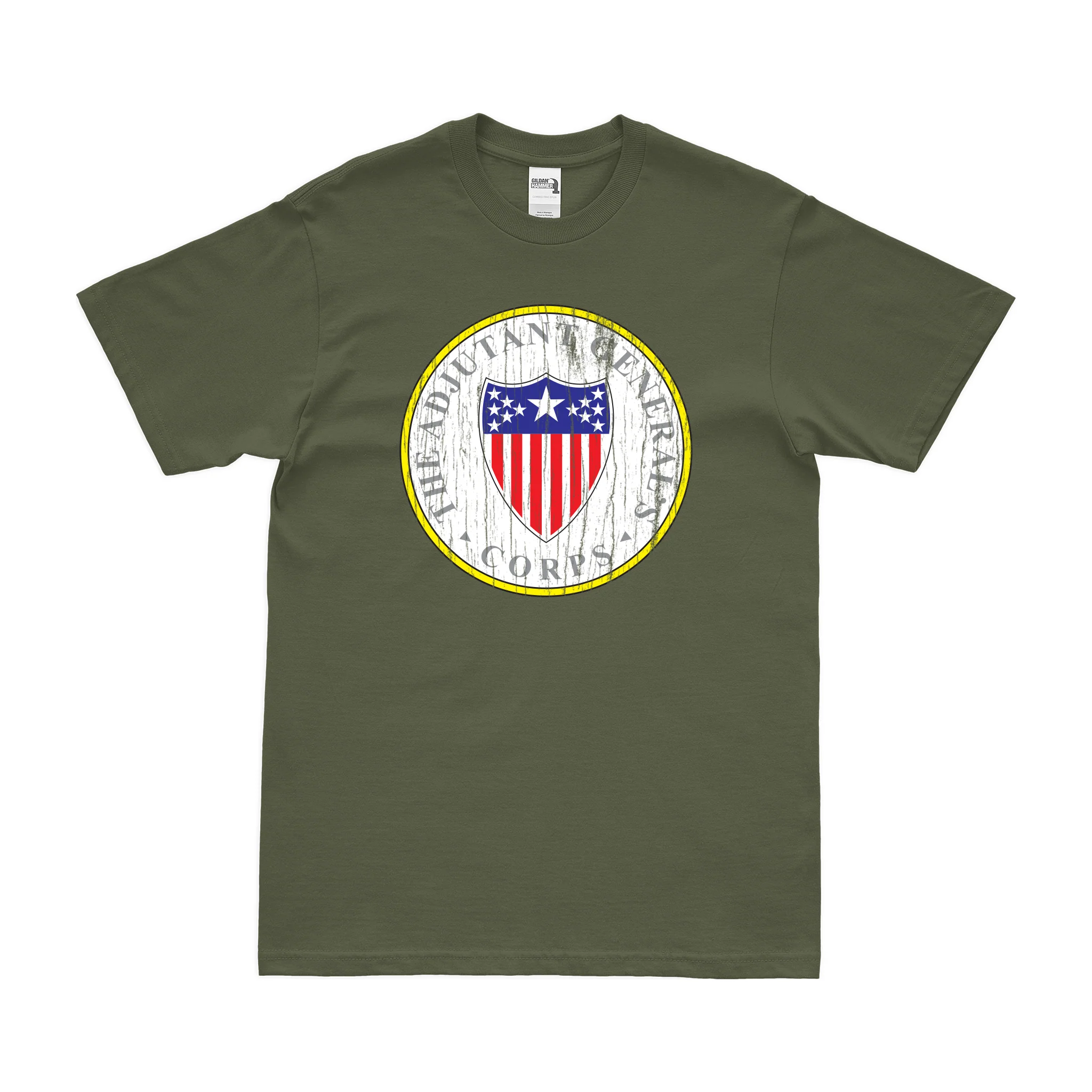 U.S. Army Adjutant General's Corps Plaque T-Shirt - Image 4