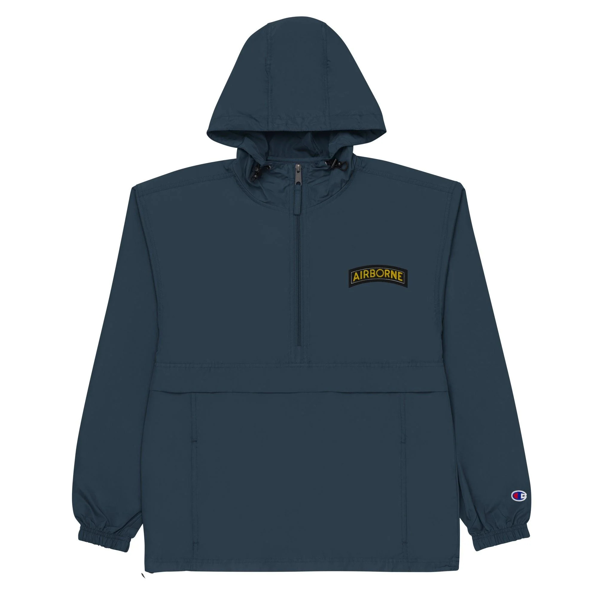 U.S. Army Airborne Tab Embroidered Champion® Packable Jacket - Image 2