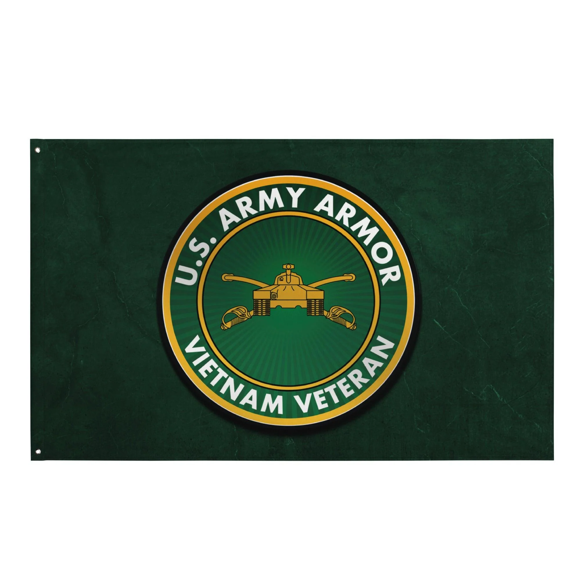 U.S. Army Armor Branch Vietnam Veteran Flag