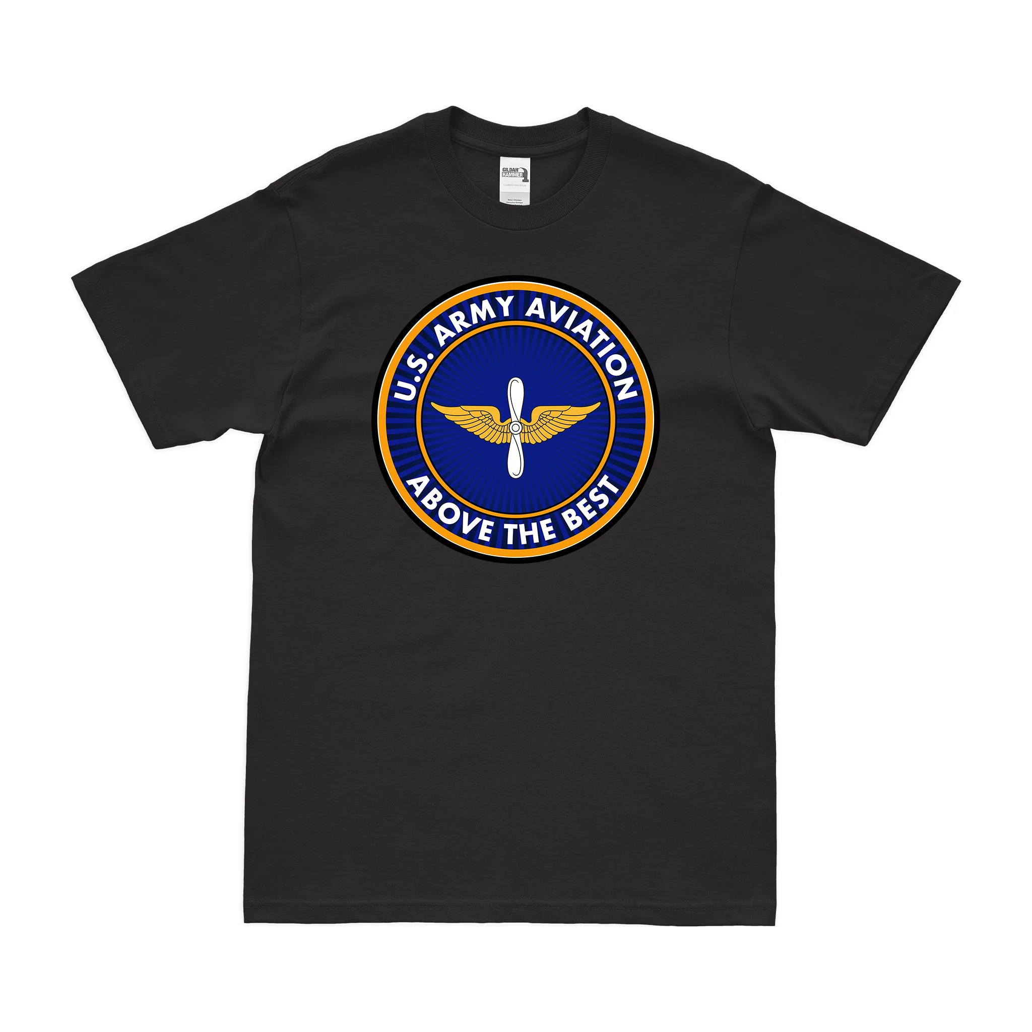 U.S. Army Aviation Above the Best Emblem T-Shirt