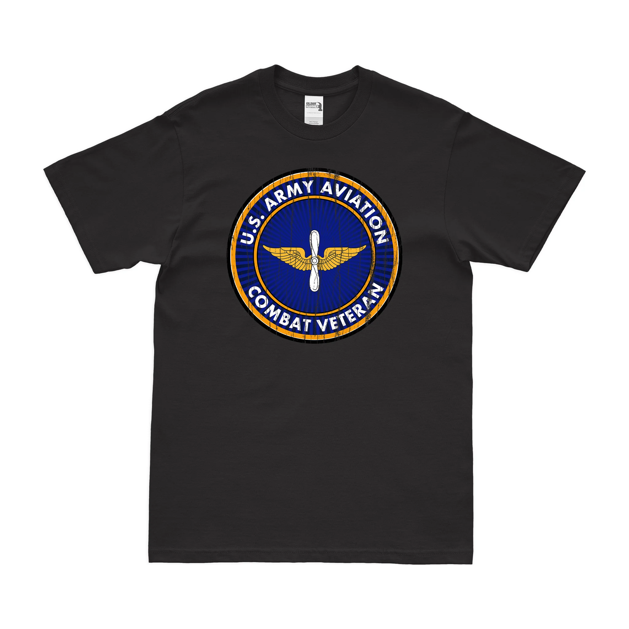 U.S. Army Aviation Combat Veteran T-Shirt - Image 3