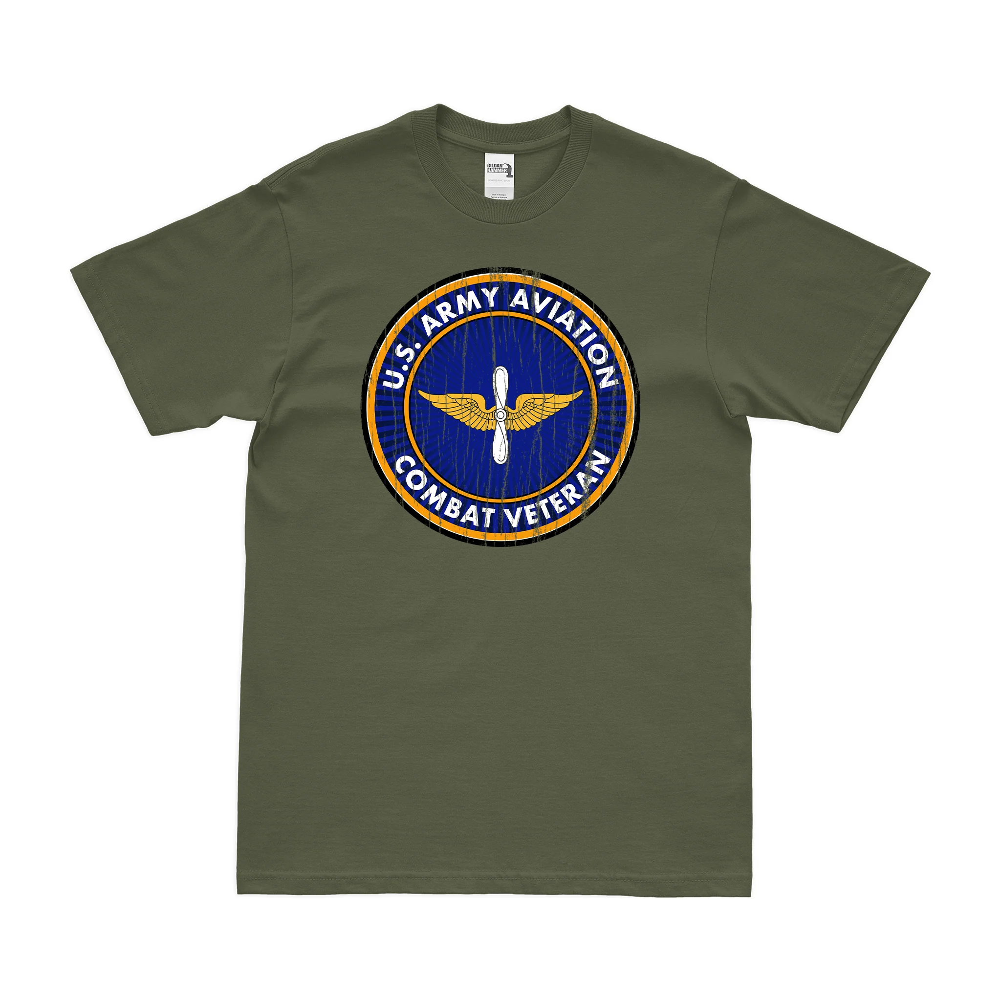 U.S. Army Aviation Combat Veteran T-Shirt - Image 4