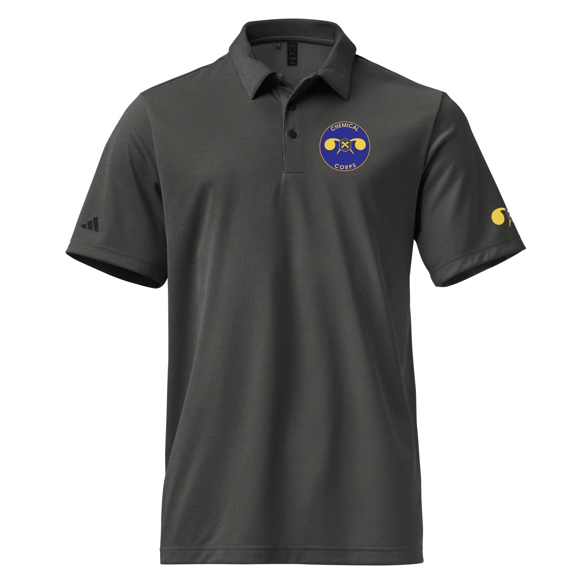 U.S. Army Chemical Corps Adidas® Unisex Space-Dyed Polo