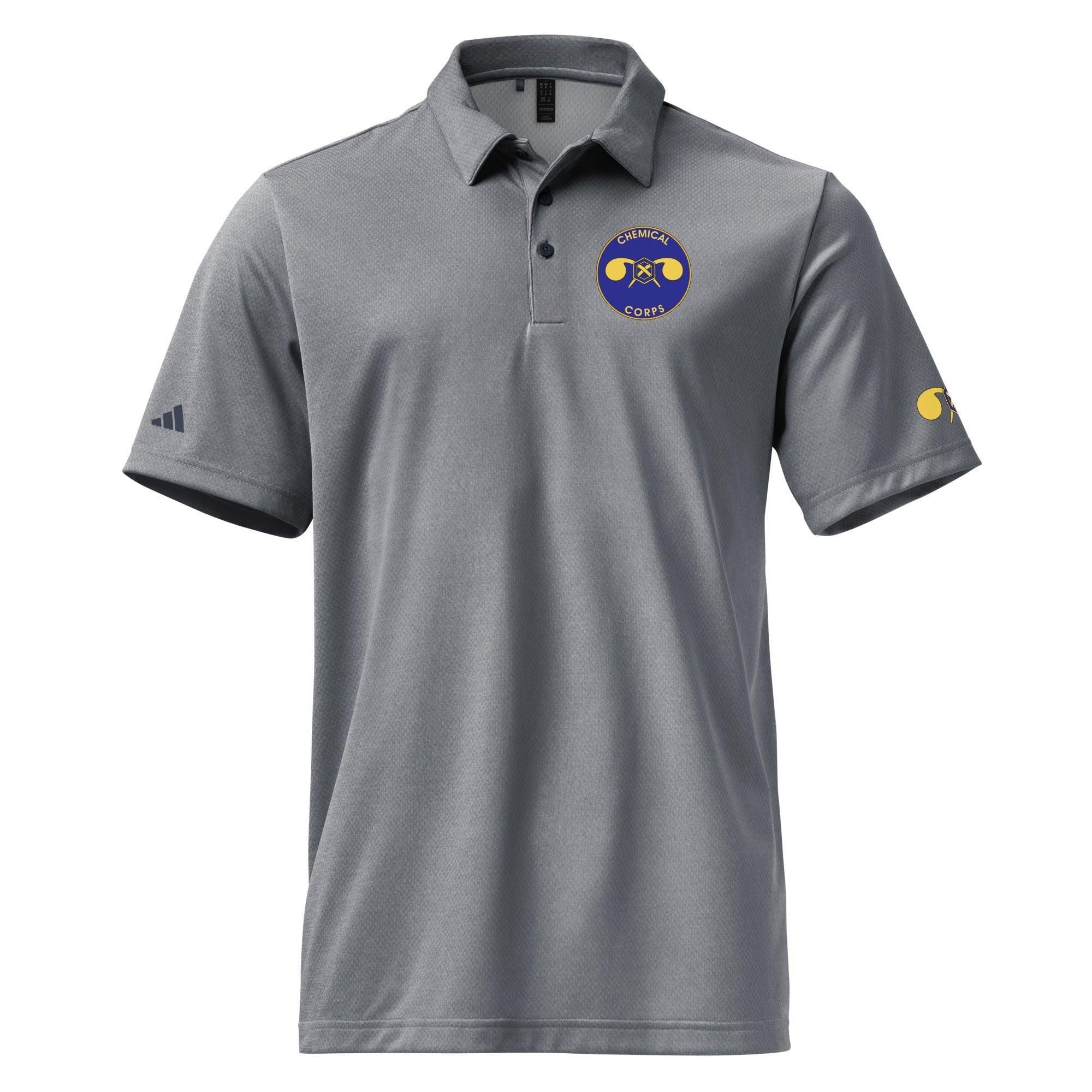 U.S. Army Chemical Corps Adidas® Unisex Space-Dyed Polo - Image 5