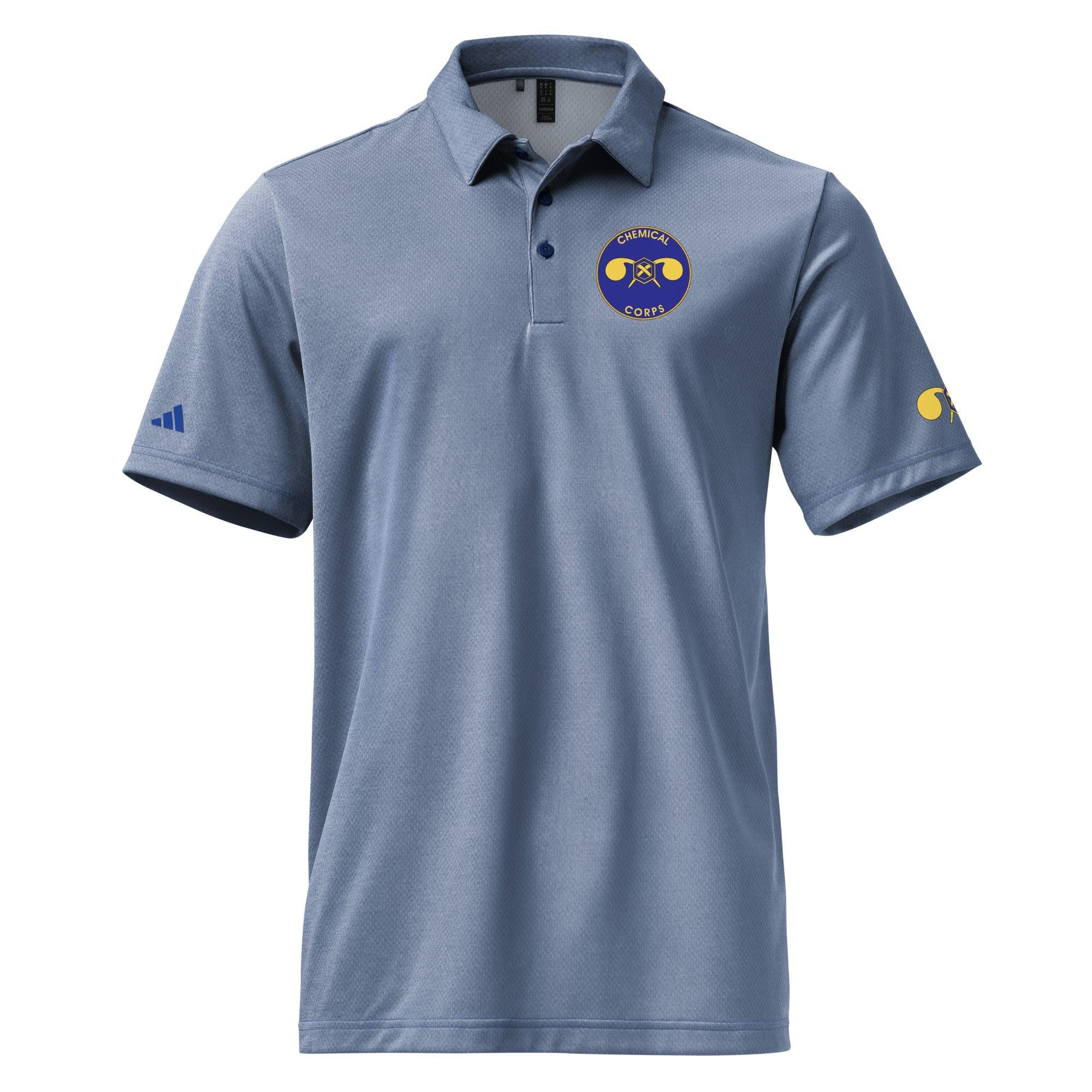 U.S. Army Chemical Corps Adidas® Unisex Space-Dyed Polo - Image 9
