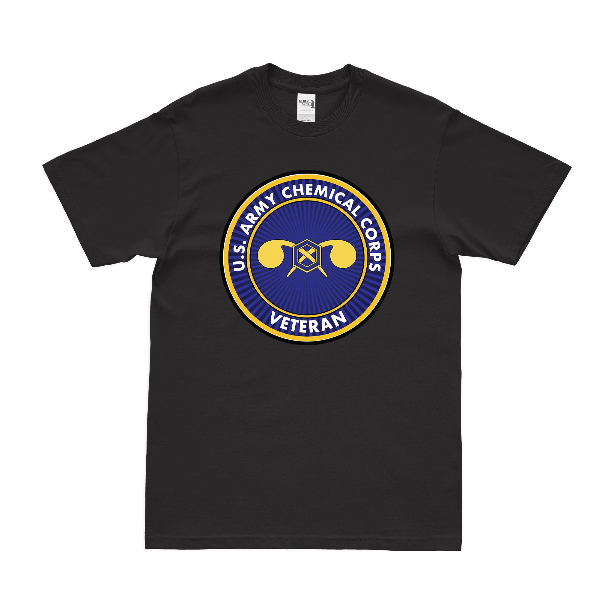 U.S. Army Chemical Corps Veteran Logo T-Shirt