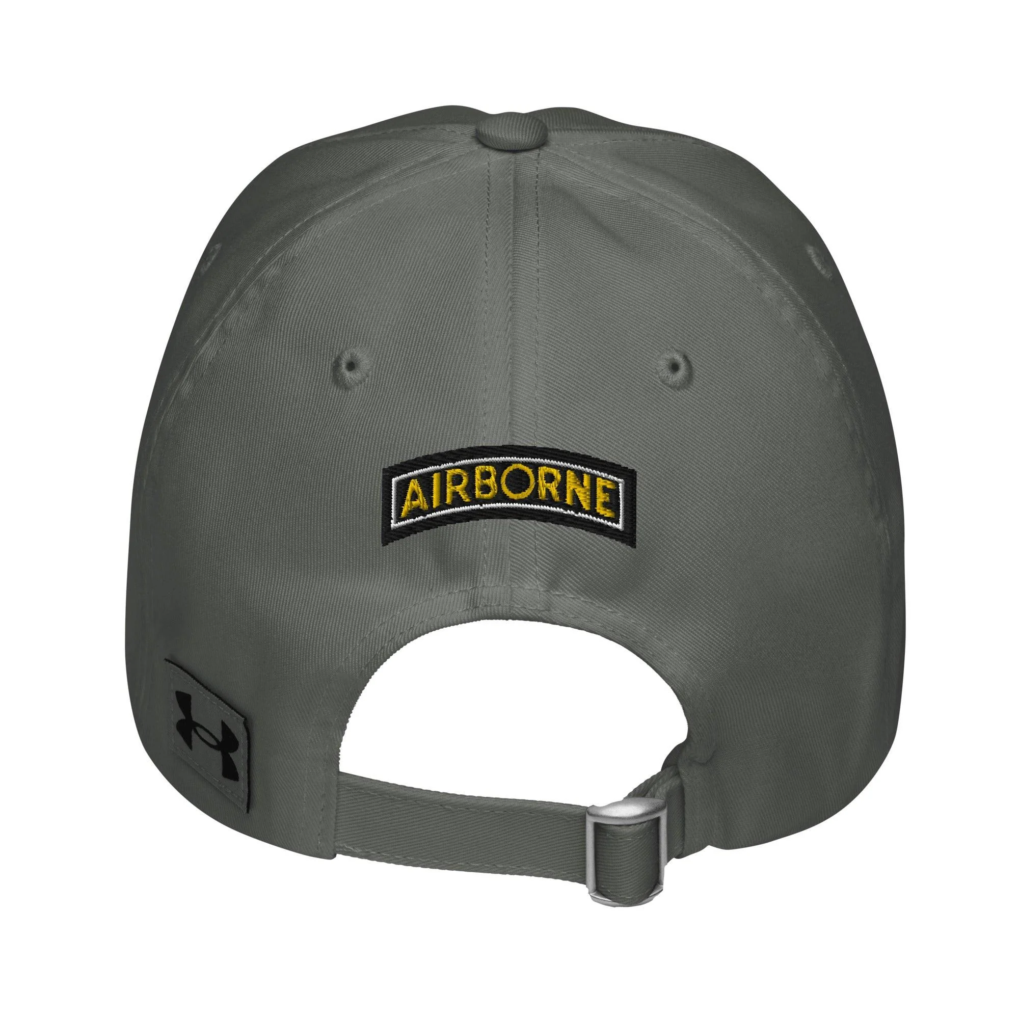 U.S. Army CIB Embroidered Airborne Tab Under Armour® Dad Hat - Image 16