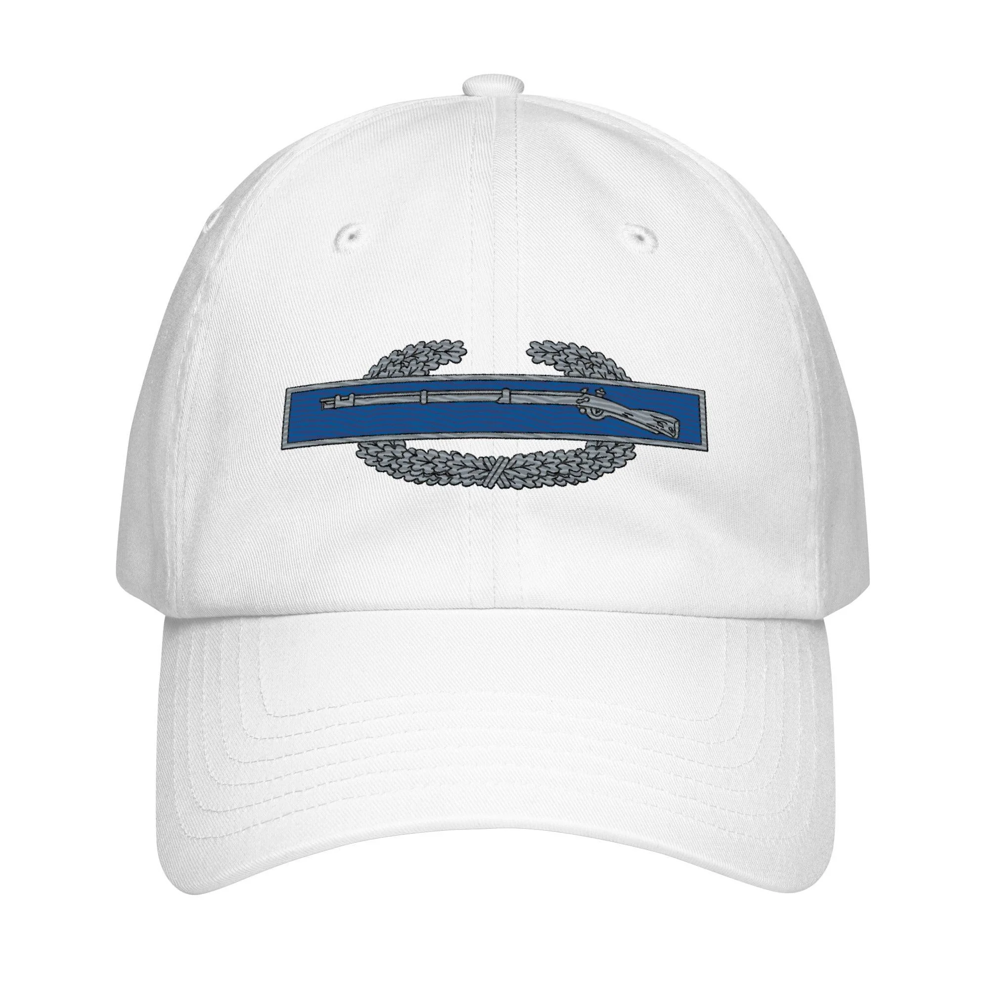 U.S. Army CIB Embroidered Airborne Tab Under Armour® Dad Hat - Image 17