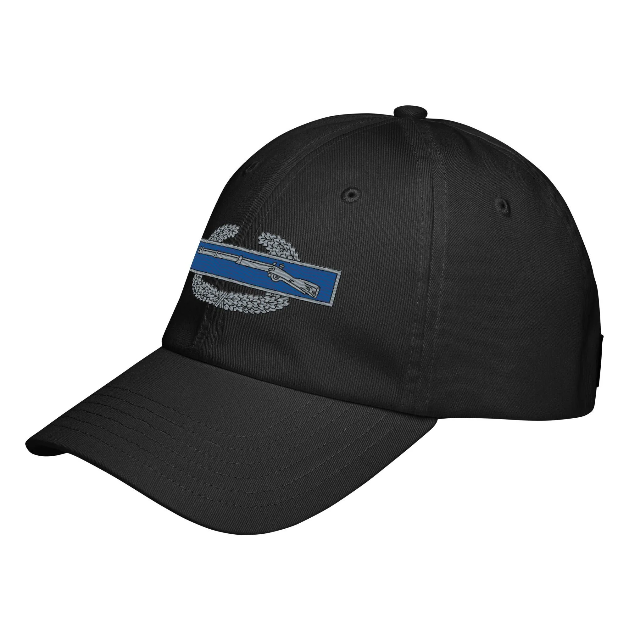 U.S. Army CIB Embroidered Airborne Tab Under Armour® Dad Hat - Image 2