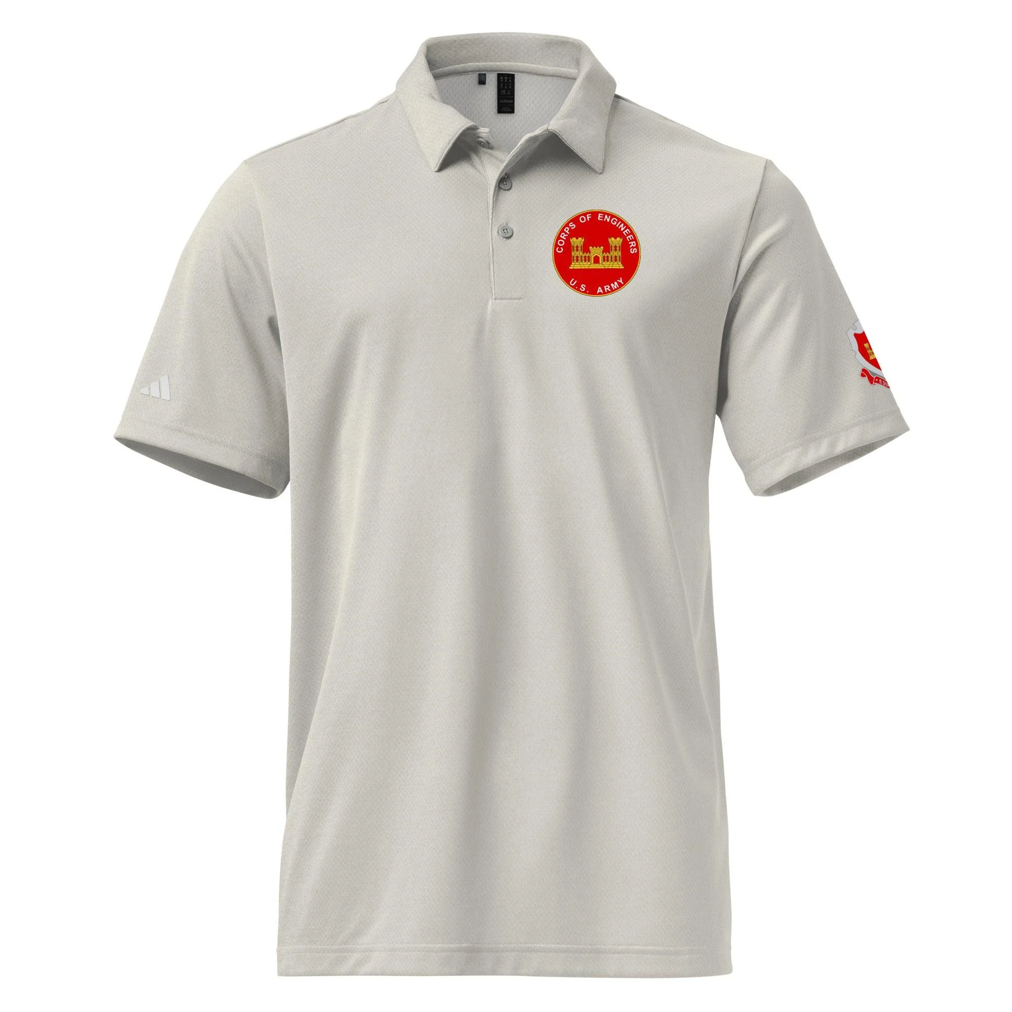 U.S. Army Corps of Engineers Adidas® Unisex Space-Dyed Polo - Image 13