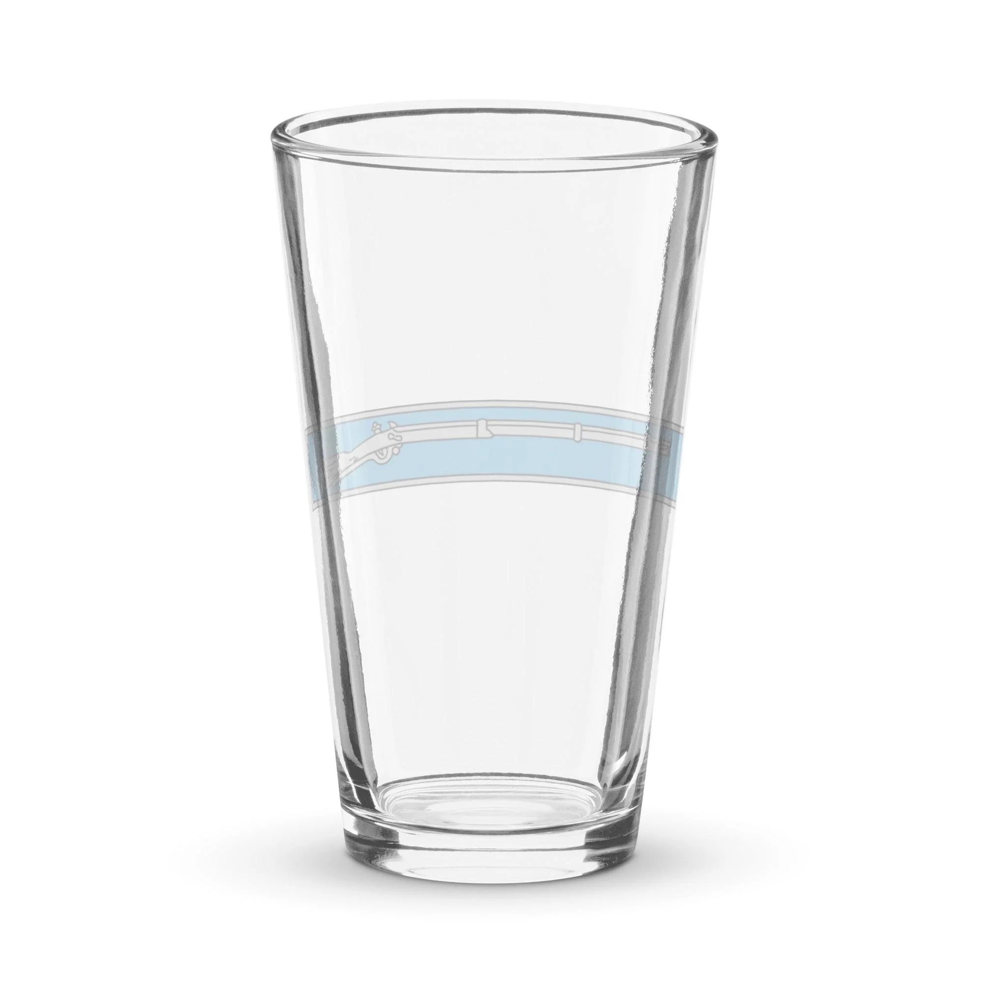 U.S. Army Expert Infantryman Badge EIB Beer Glass - Image 2