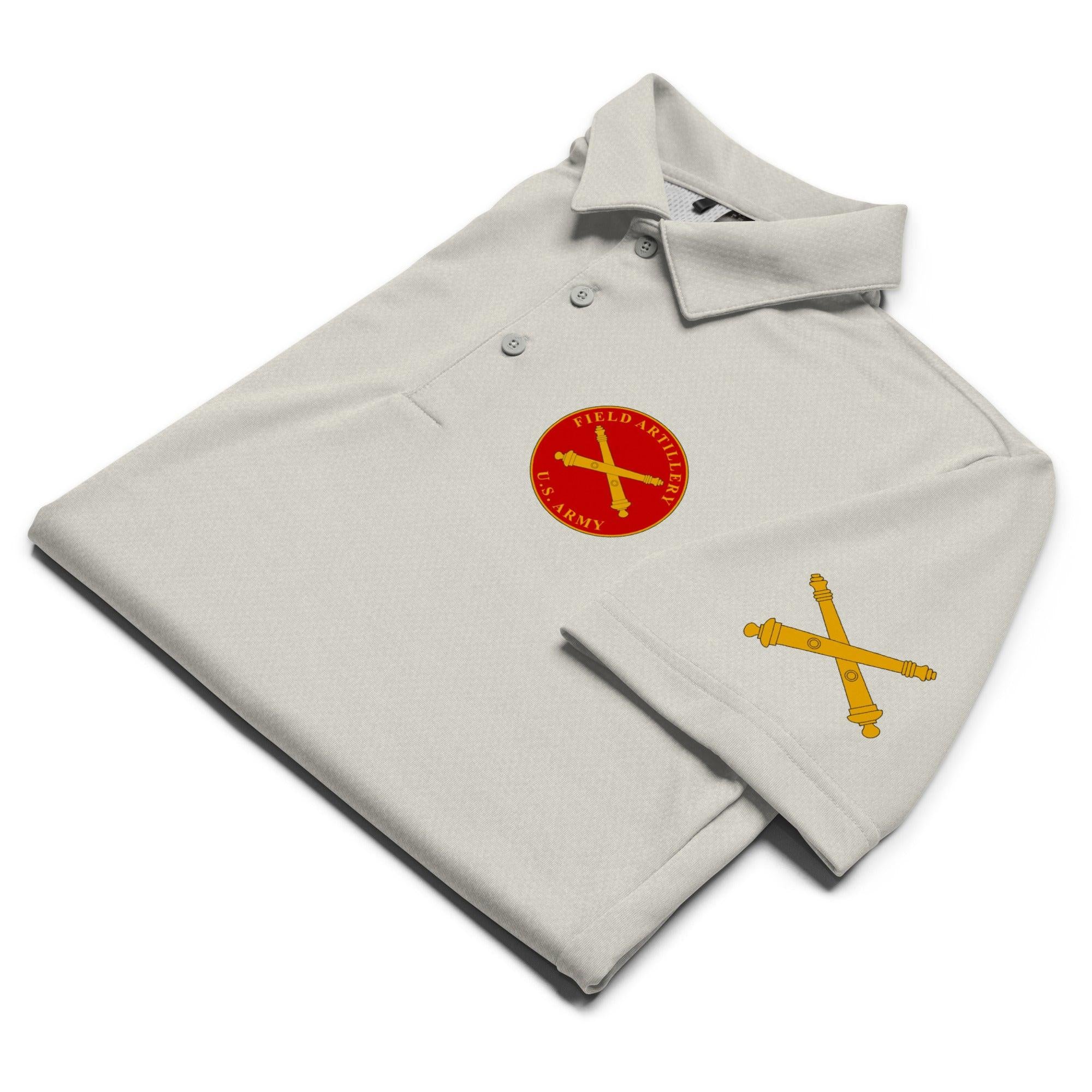 U.S. Army Field Artillery Adidas® Unisex Space-Dyed Polo - Image 20