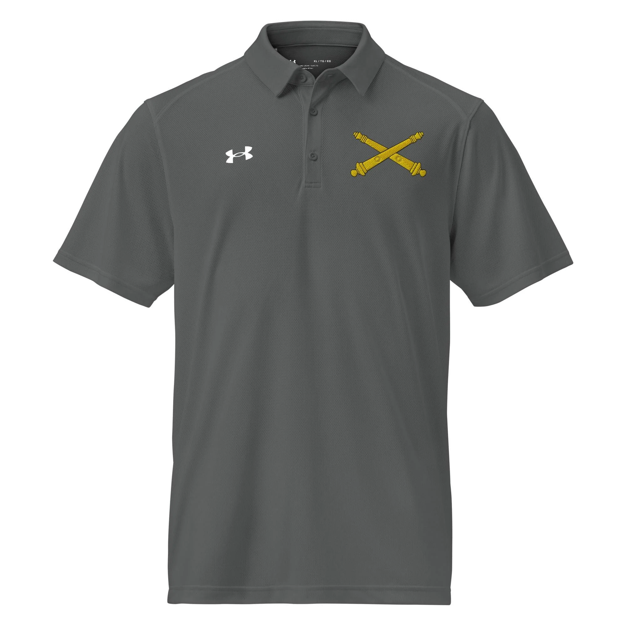 U.S. Army Field Artillery Embroidered Under Armour® Men's Polo - Image 11