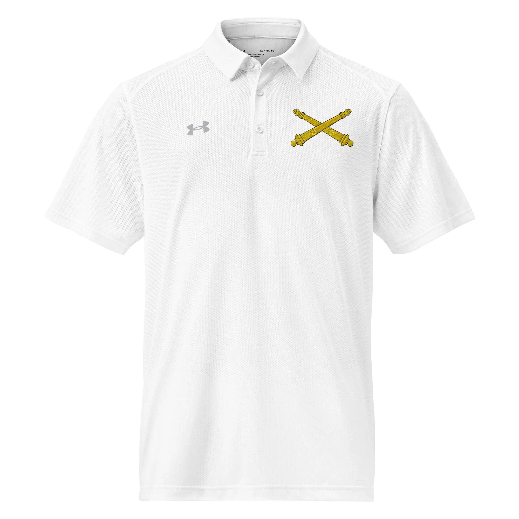 U.S. Army Field Artillery Embroidered Under Armour® Men's Polo - Image 16