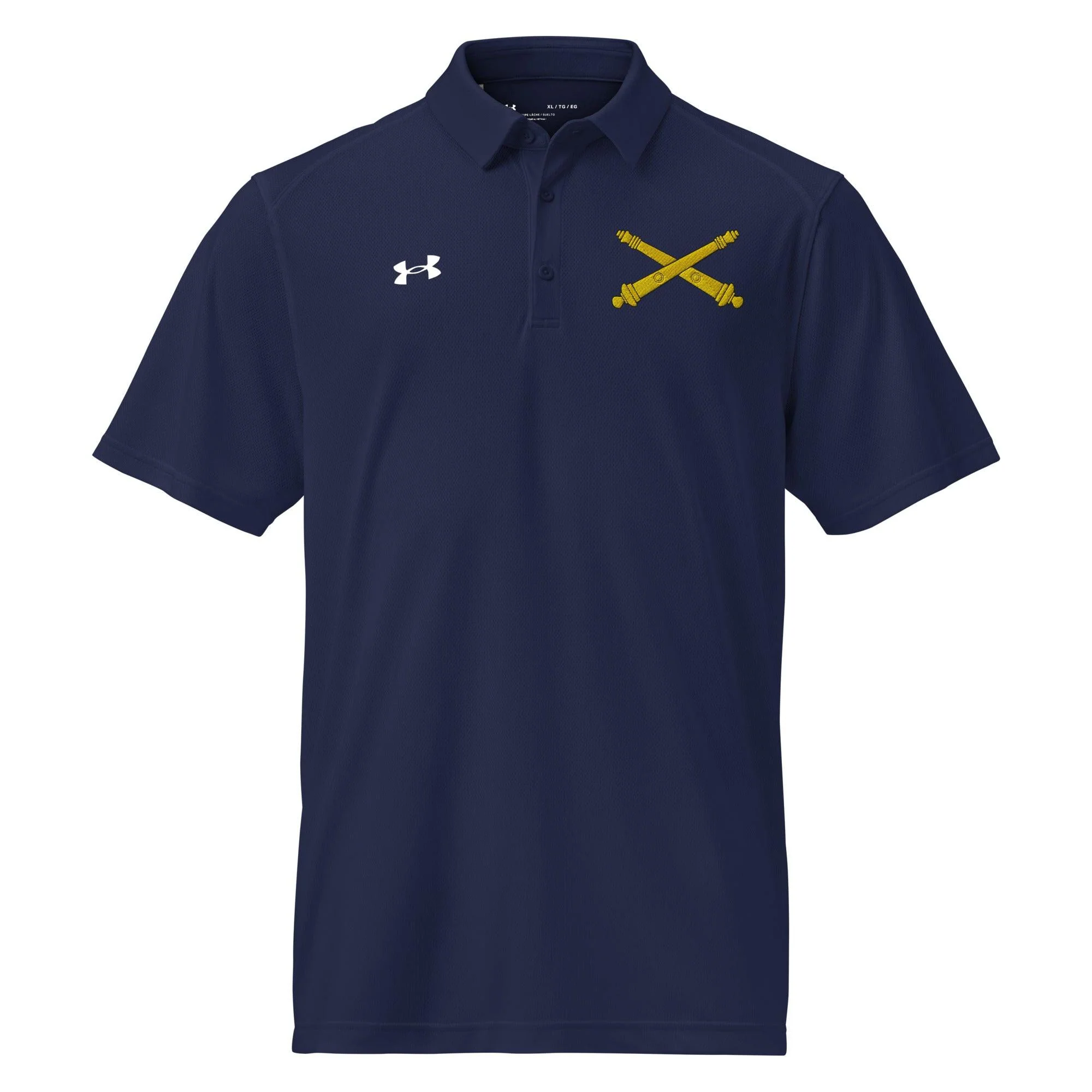 U.S. Army Field Artillery Embroidered Under Armour® Men's Polo - Image 6