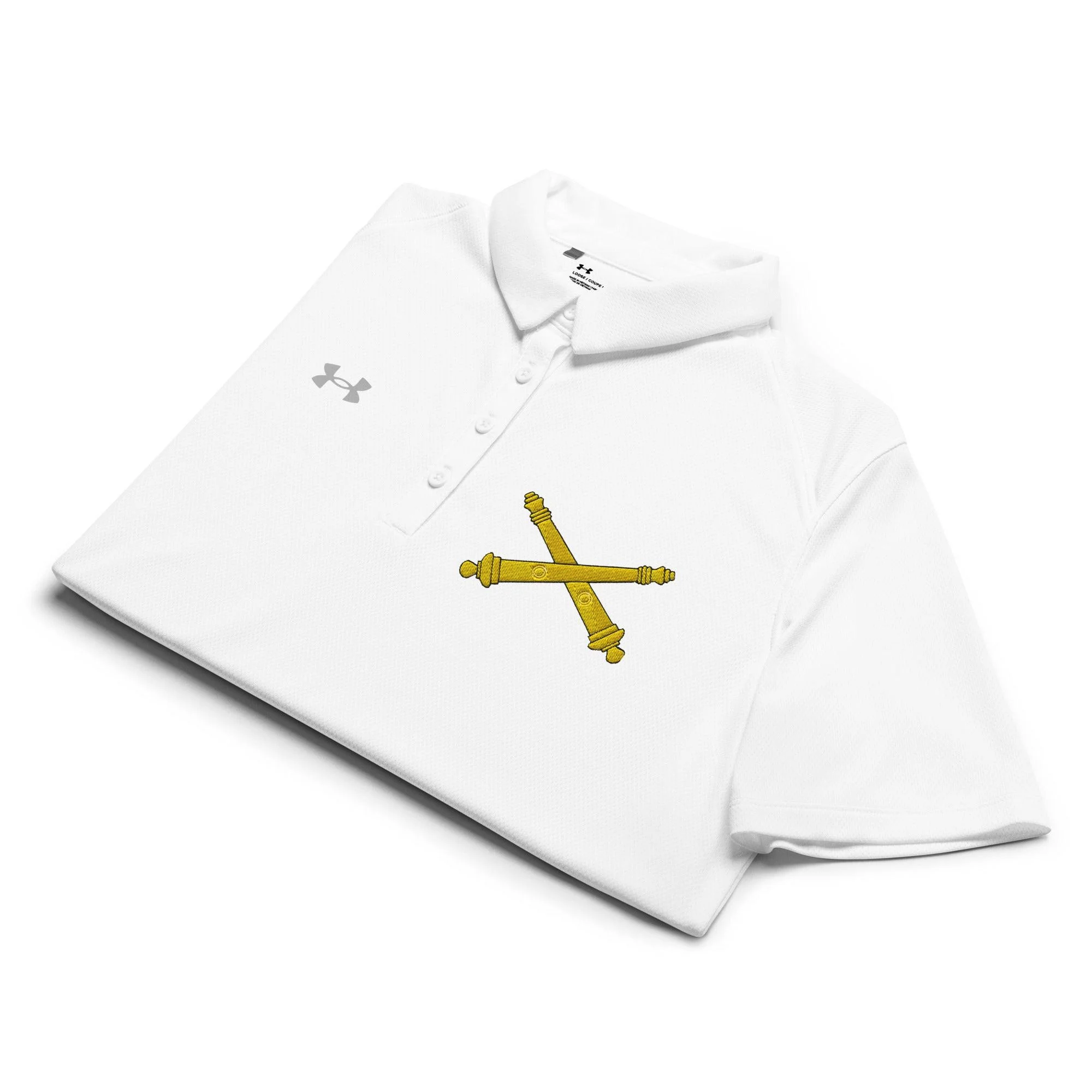 U.S. Army Field Artillery Embroidered Under Armour® Women's Polo - Image 20