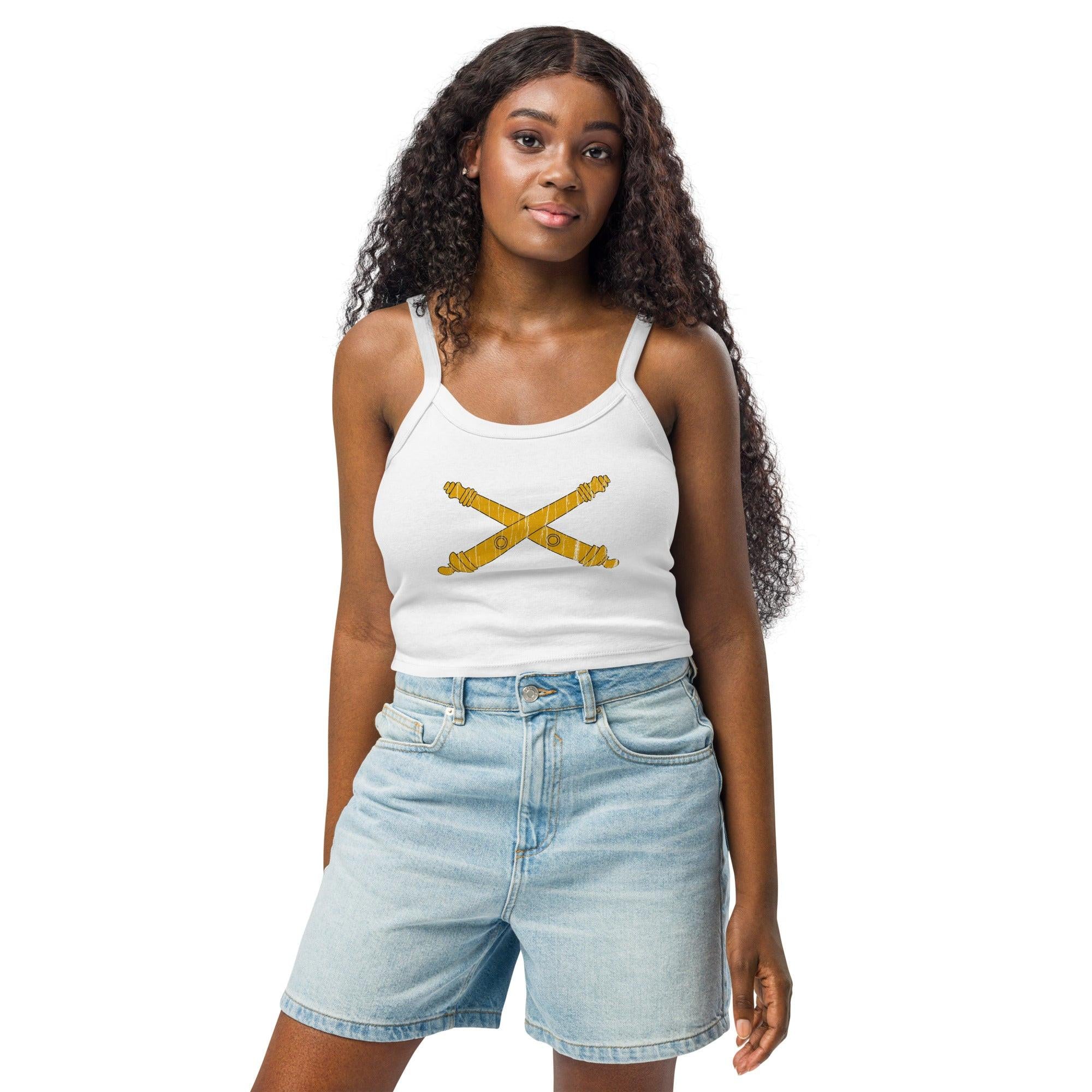U.S. Army Field Artillery Women’s Micro-Rib Tank Top - Image 10