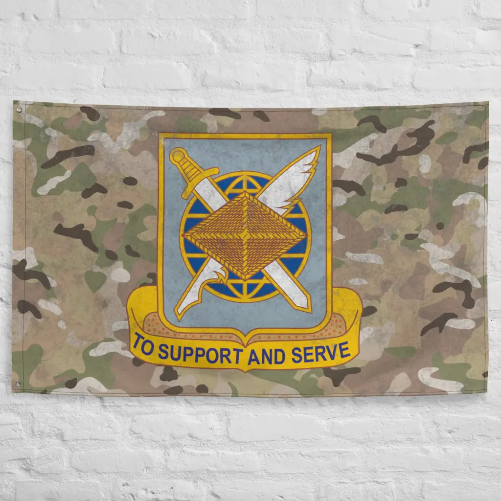 U.S. Army Finance Corps Branch Indoor Wall Flag - Image 5