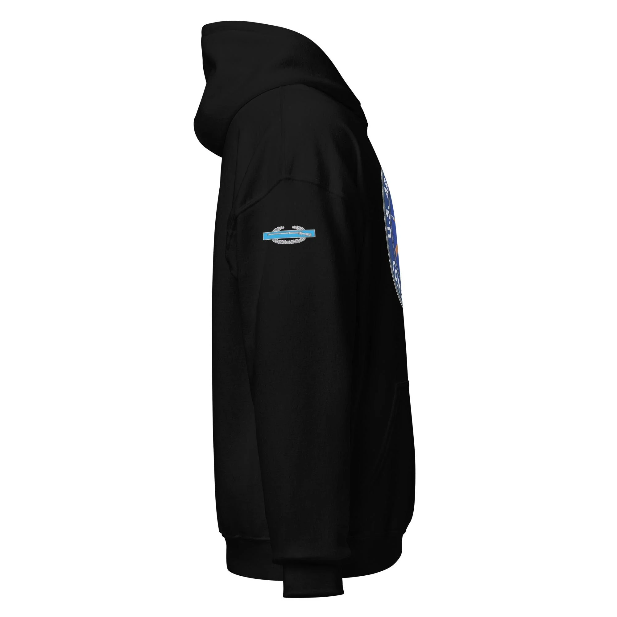 U.S. Army Infantry Branch Combat Veteran Unisex Hoodie - Image 2