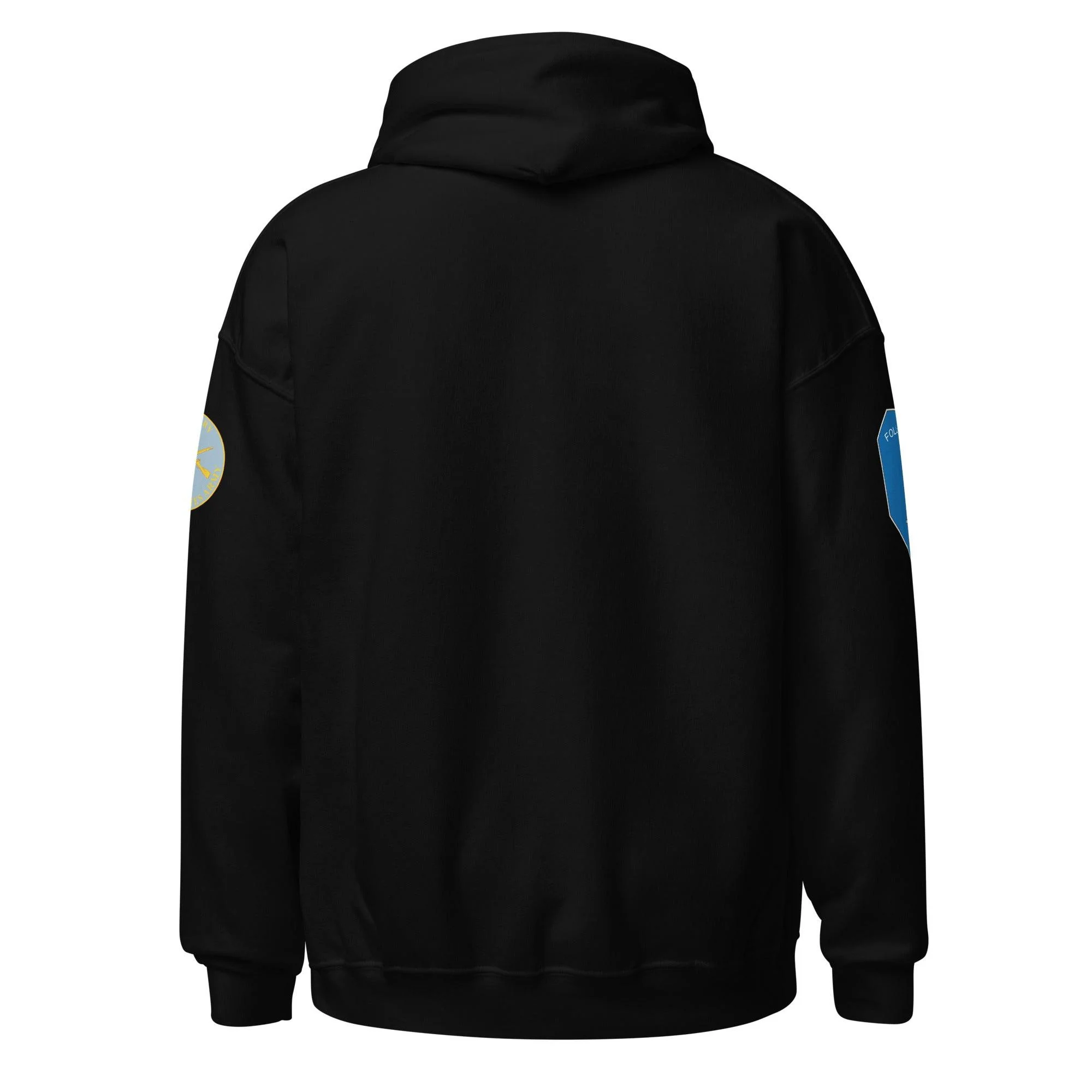 U.S. Army Infantry Branch 'Follow Me' Crossed Rifles Unisex Hoodie - Image 3