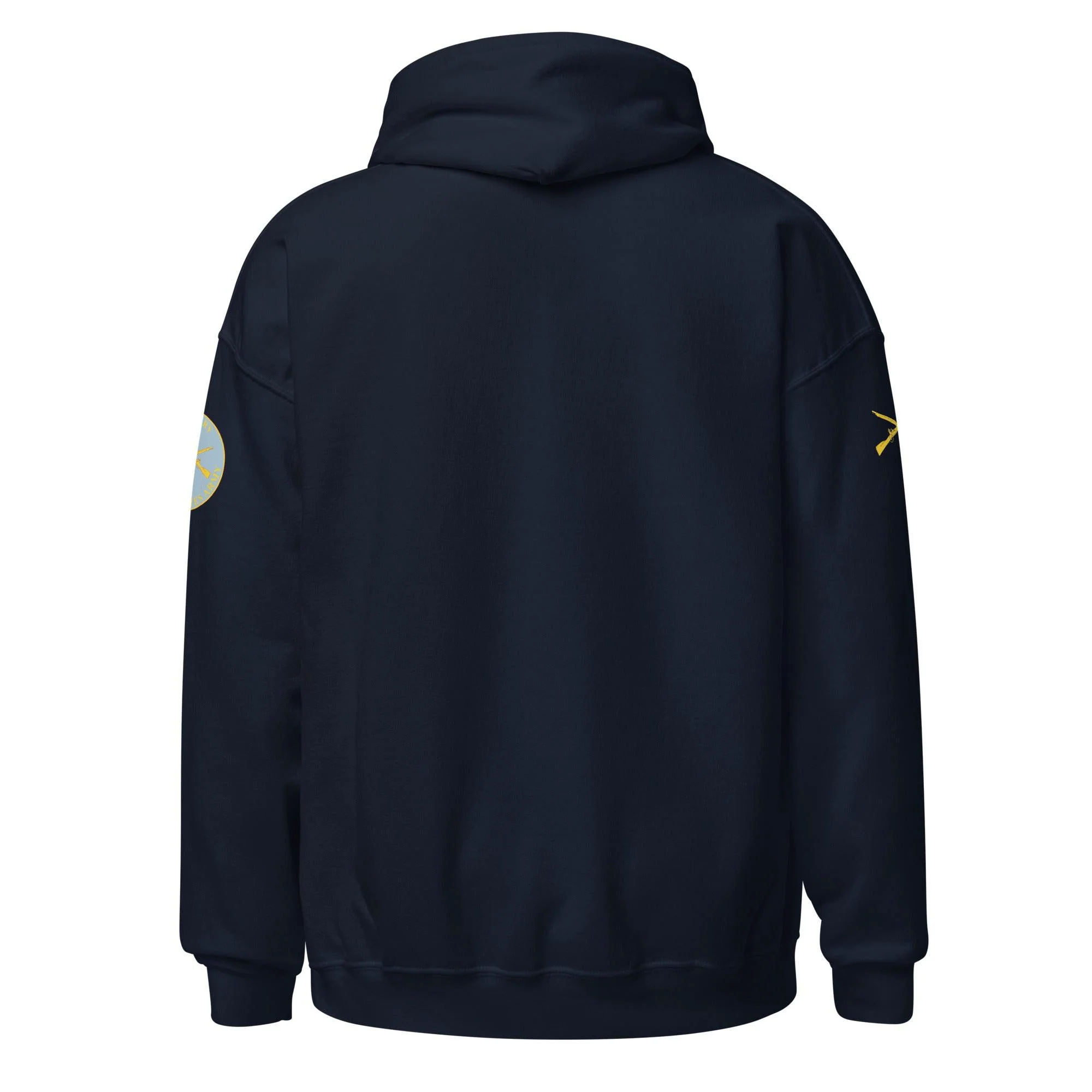 U.S. Army Infantry Branch Follow Me Emblem Unisex Hoodie - Image 7