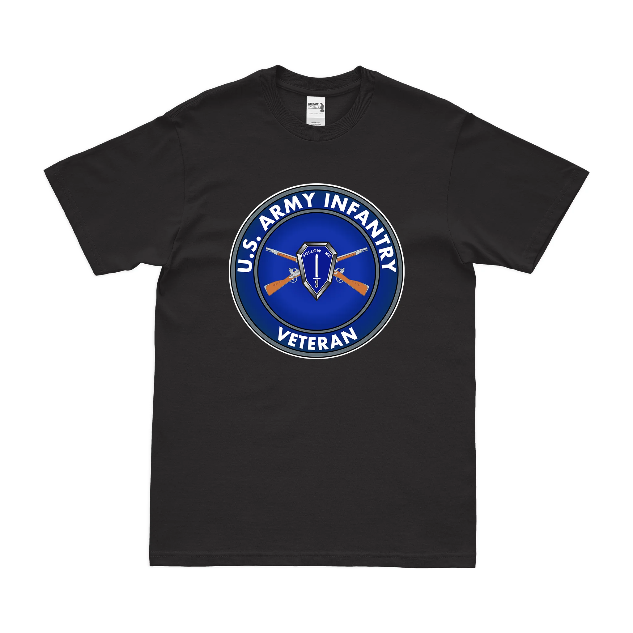 U.S. Army Infantry Branch Veteran Emblem T-Shirt