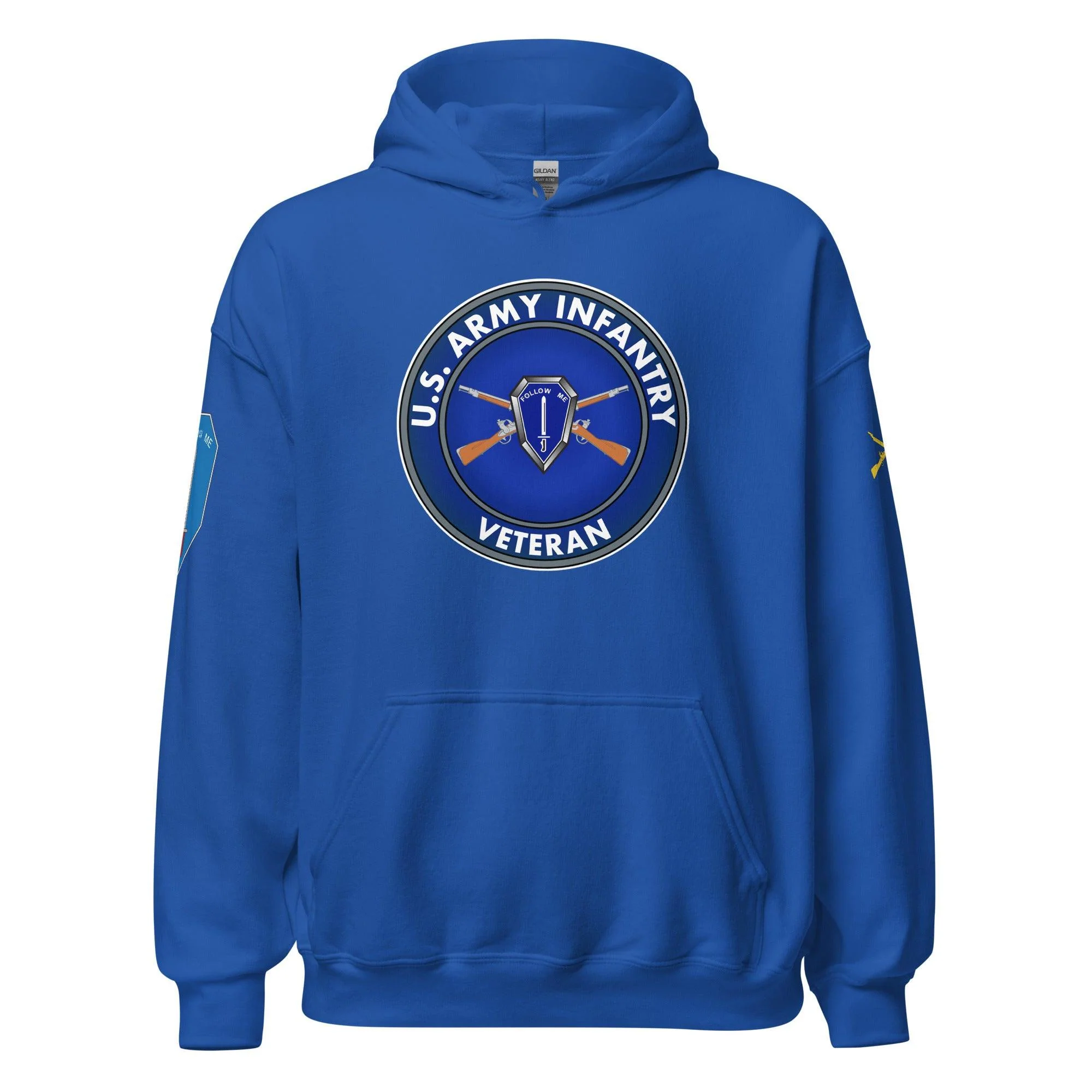 U.S. Army Infantry Branch Veteran Unisex Hoodie - Image 13