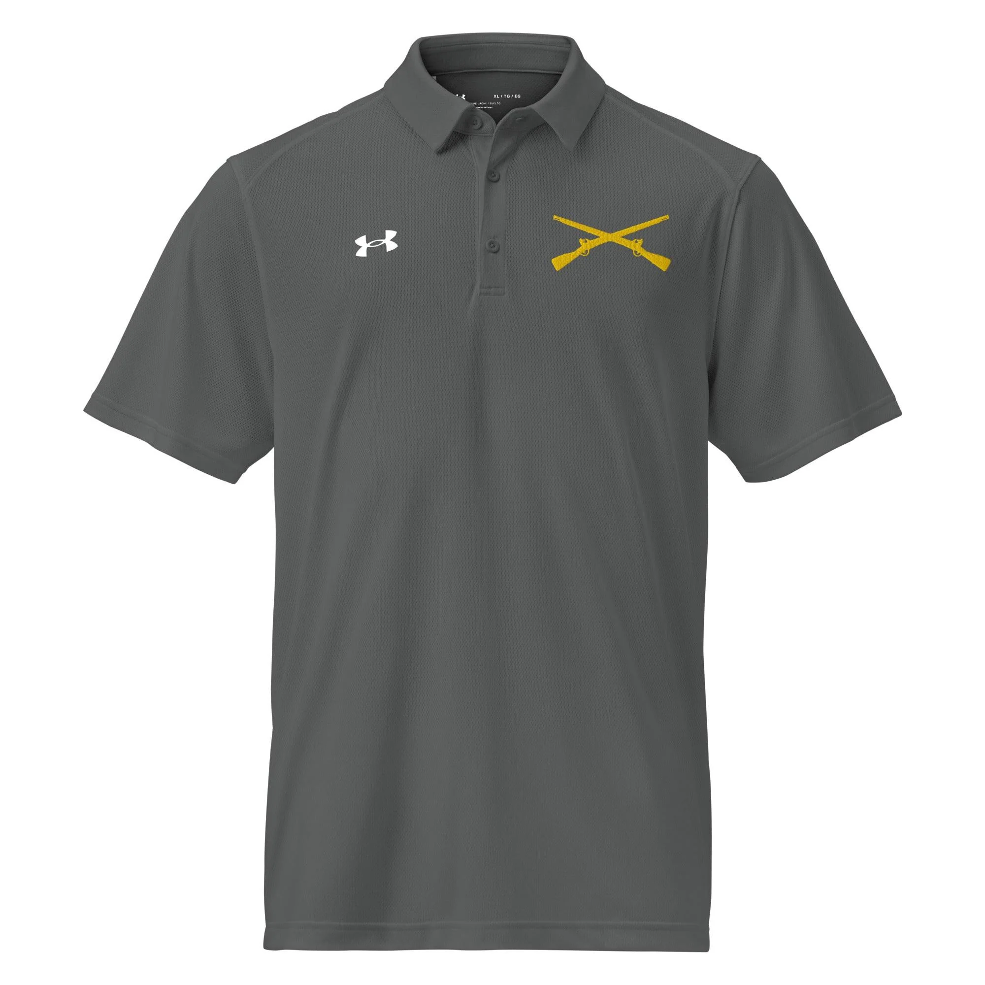 U.S. Army Infantry Embroidered Under Armour® Men's Polo - Image 11