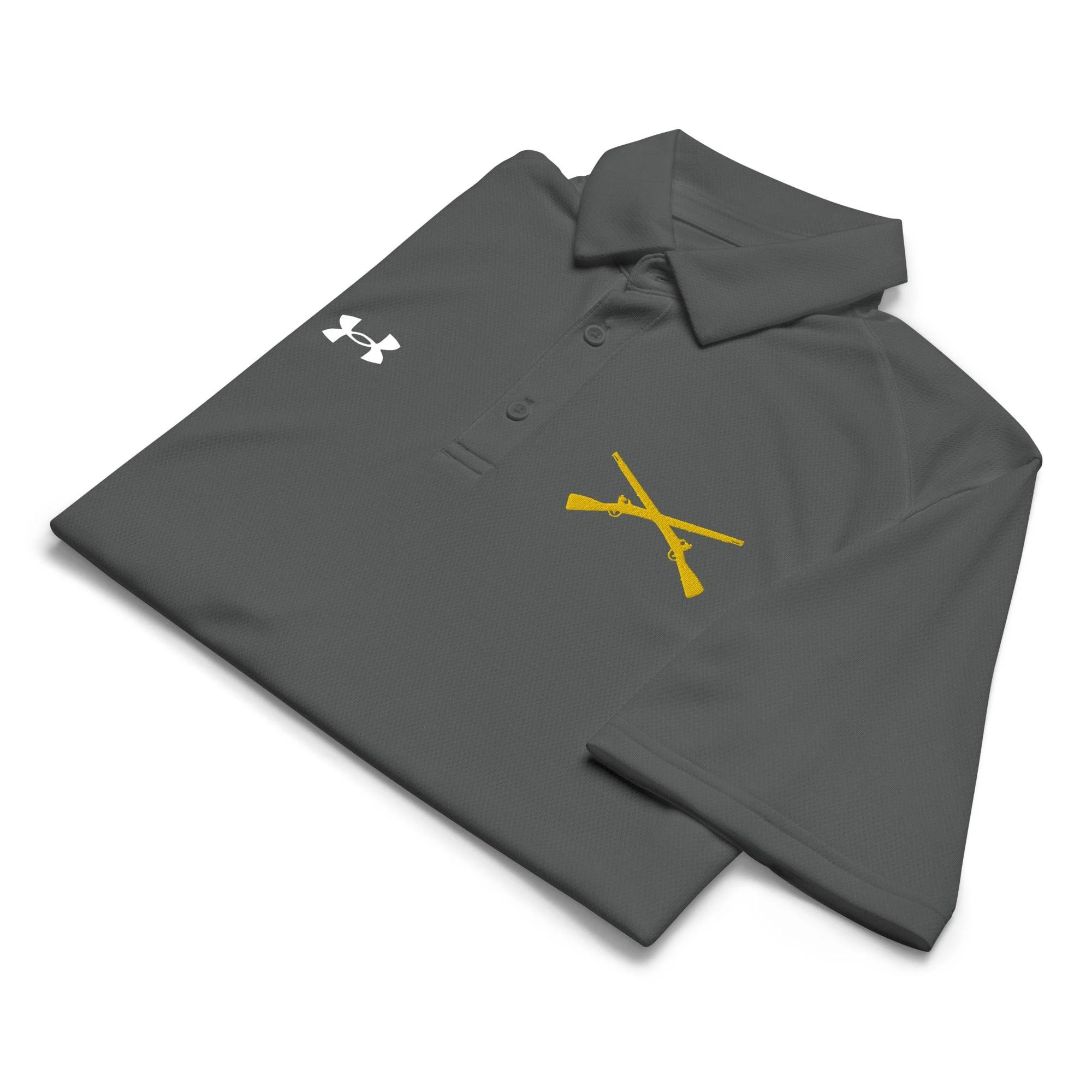 U.S. Army Infantry Embroidered Under Armour® Men's Polo - Image 12