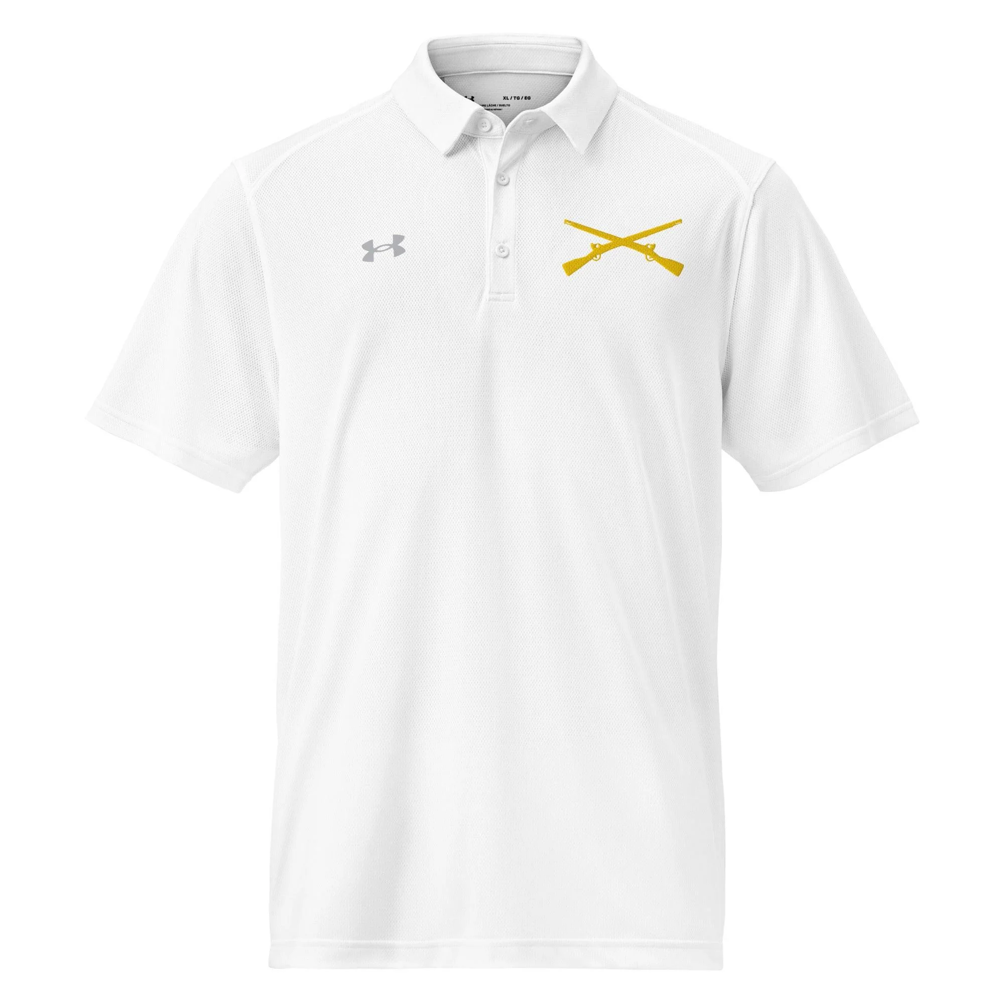U.S. Army Infantry Embroidered Under Armour® Men's Polo - Image 16