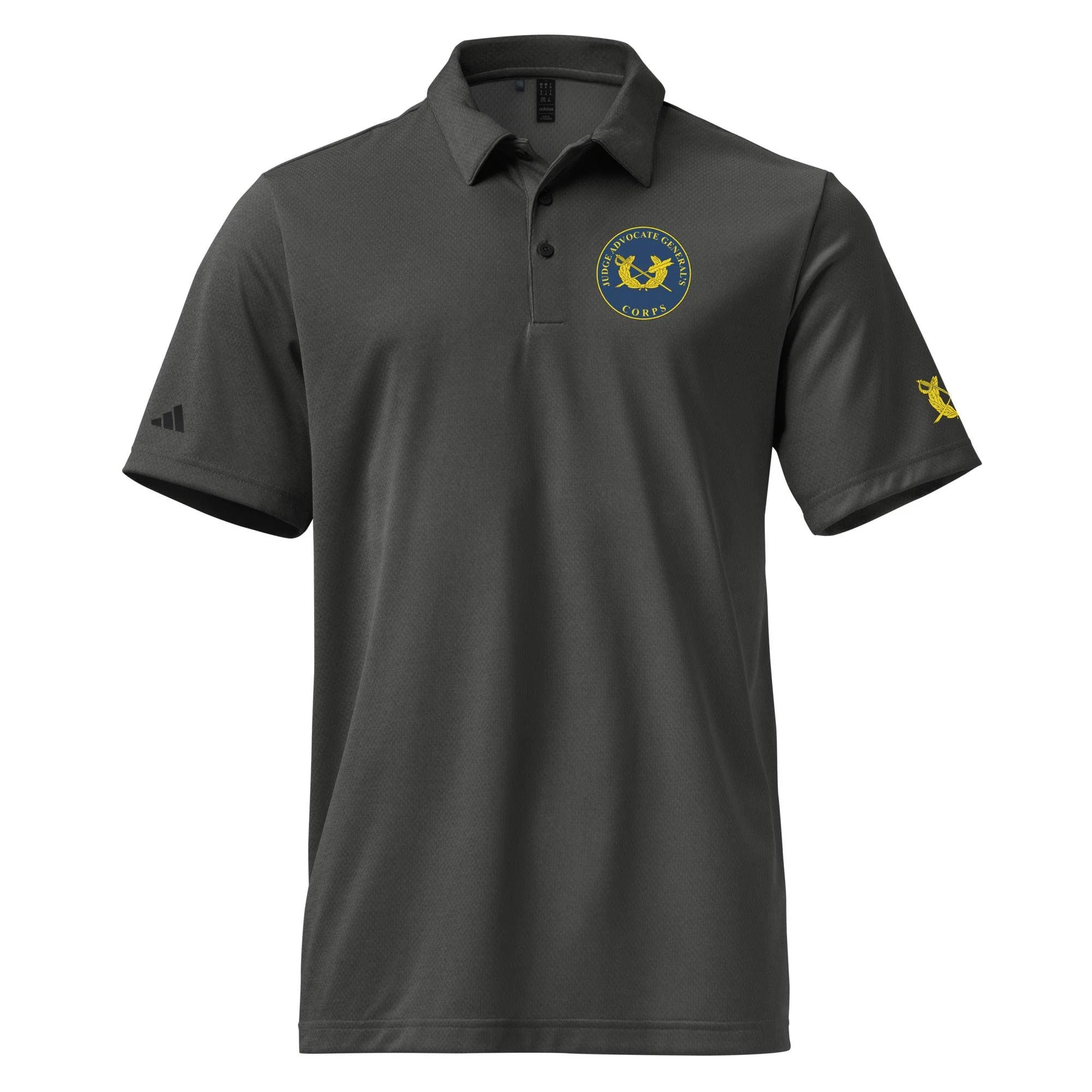 U.S. Army JAG Corps Adidas® Unisex Space-Dyed Polo