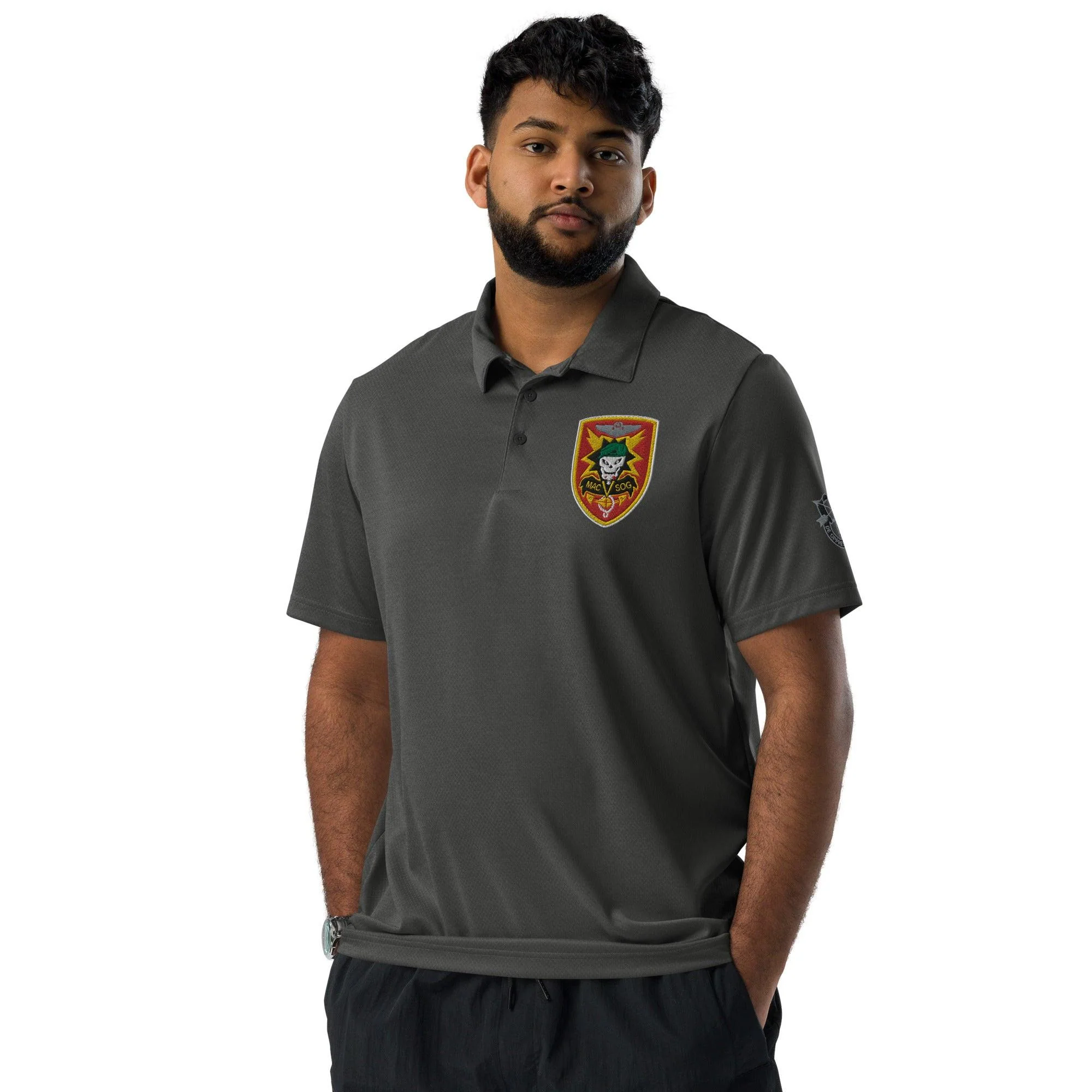 U.S. Army MACV-SOG Embroidered Adidas® Polo - Image 7