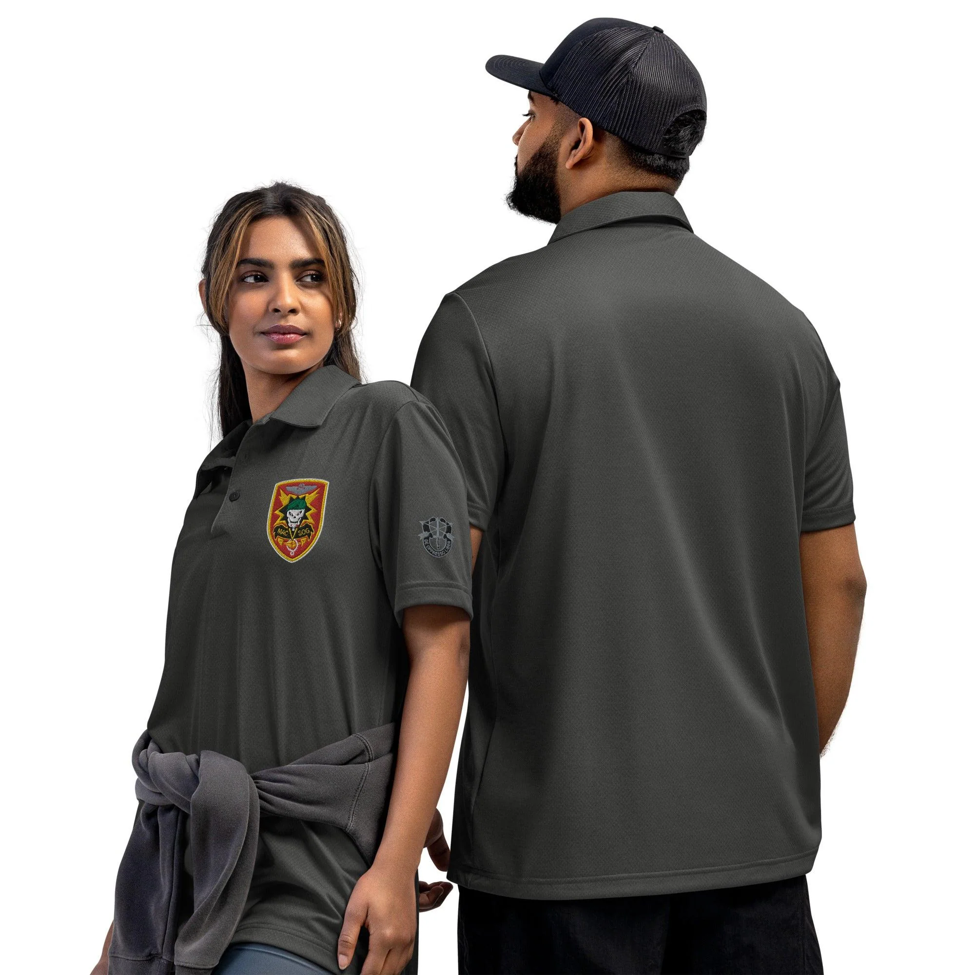 U.S. Army MACV-SOG Embroidered Adidas® Polo - Image 8