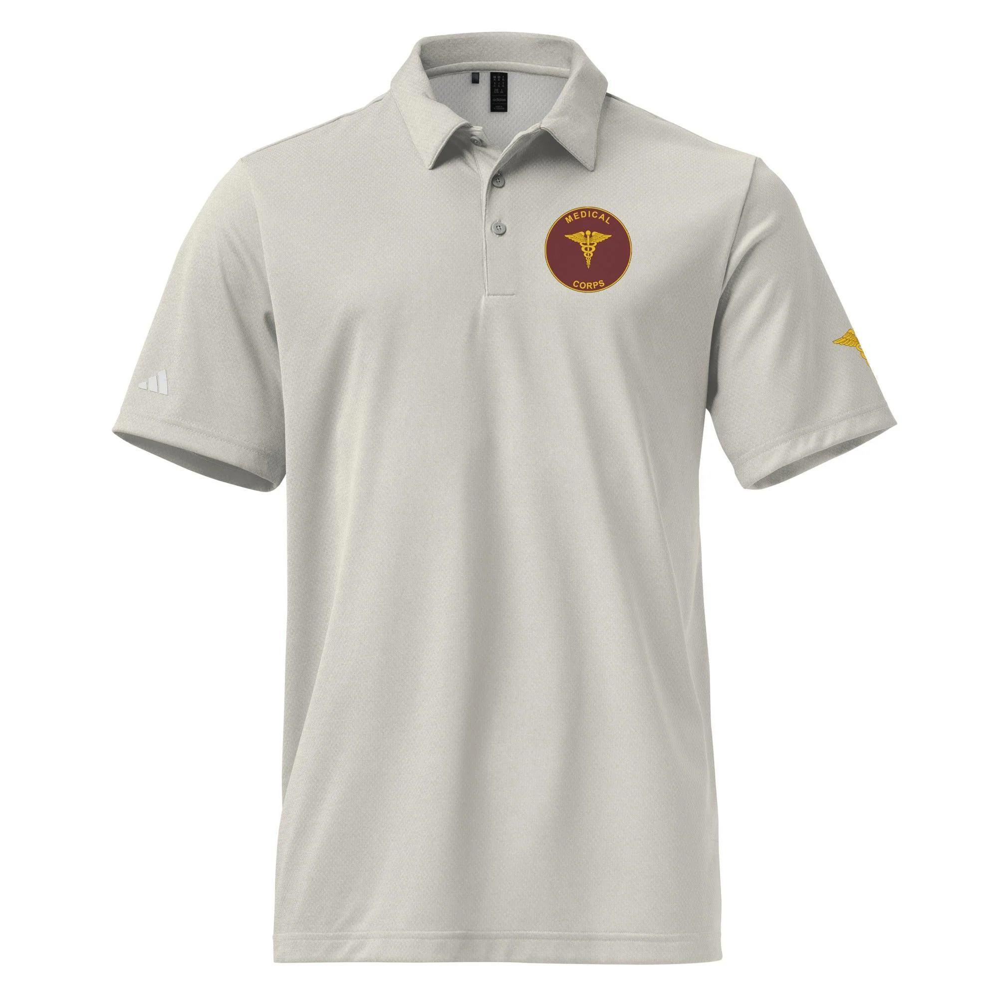 U.S. Army Medical Corps Adidas® Unisex Space-Dyed Polo - Image 13