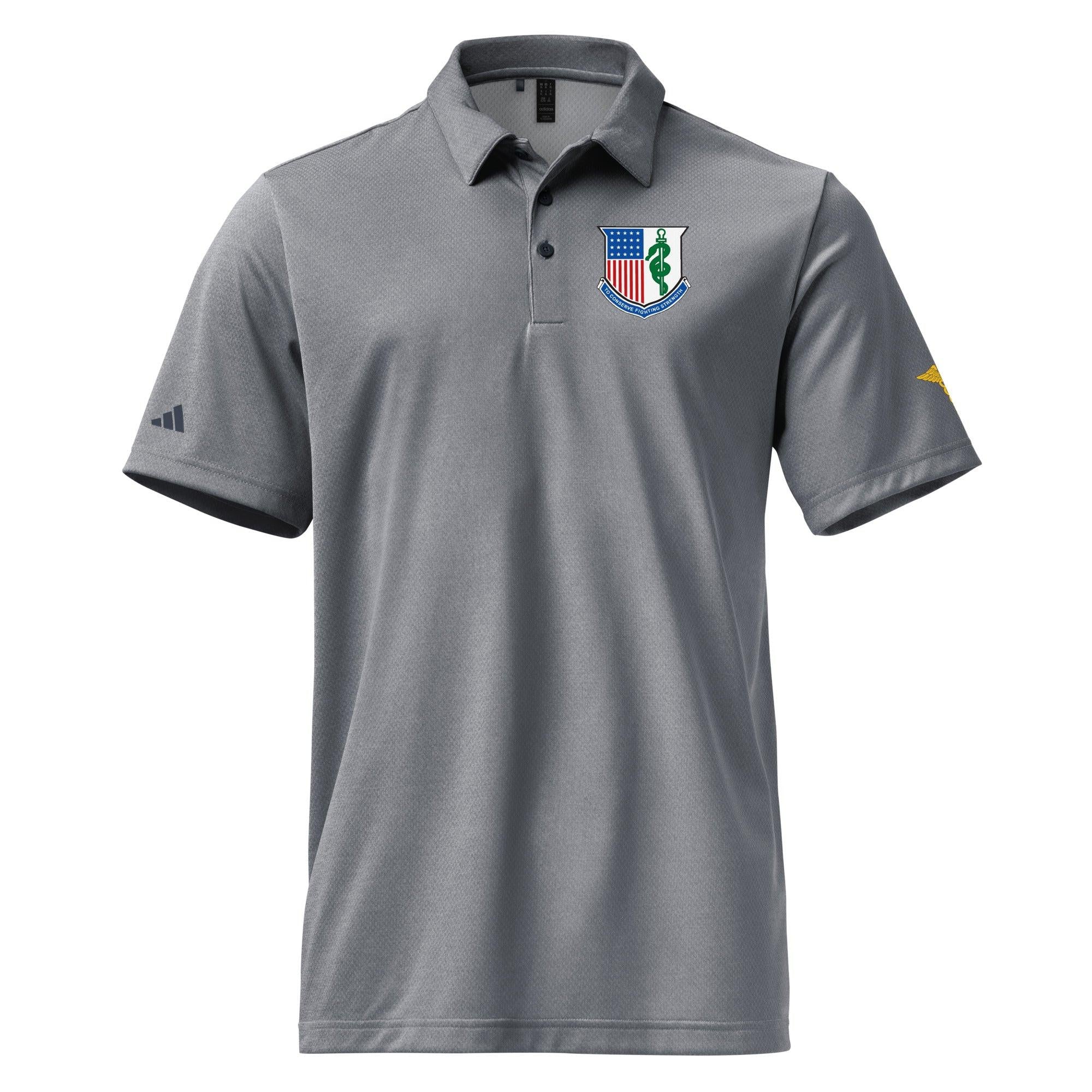 U.S. Army Medical Corps Branch Adidas® Unisex Space-Dyed Polo - Image 5