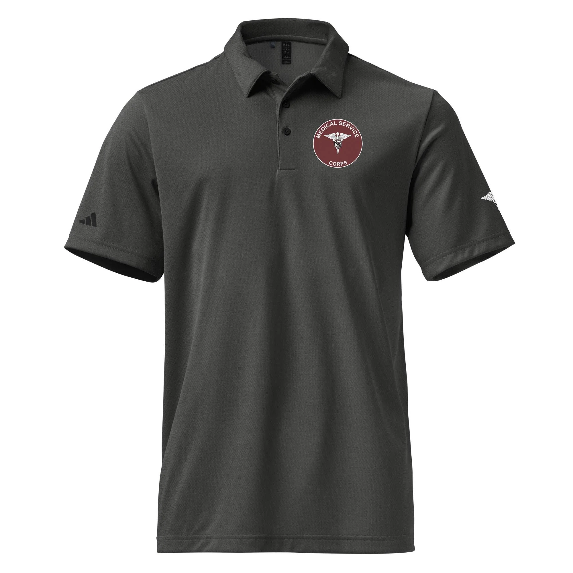 U.S. Army Medical Service Corps Adidas® Unisex Space-Dyed Polo