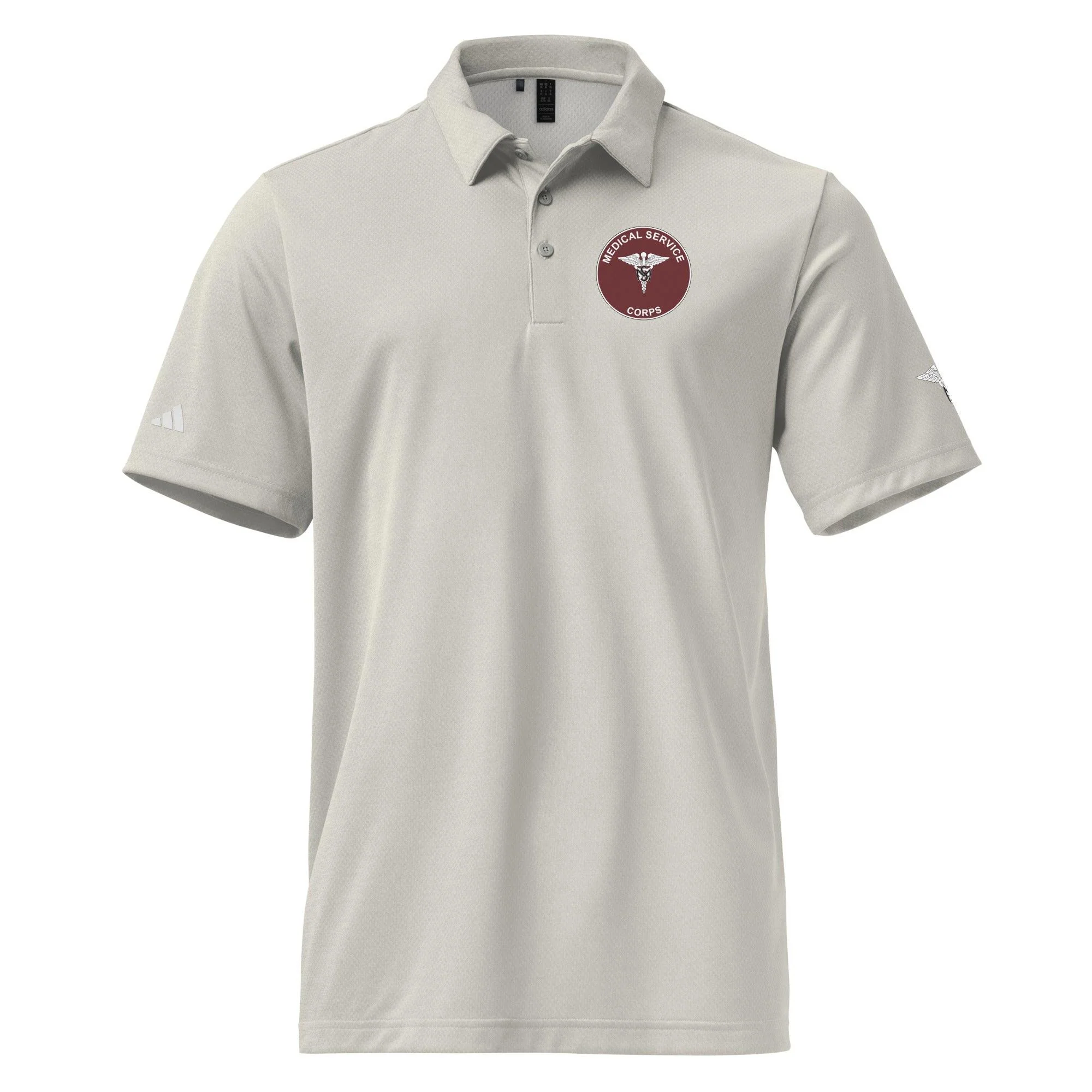 U.S. Army Medical Service Corps Adidas® Unisex Space-Dyed Polo - Image 13
