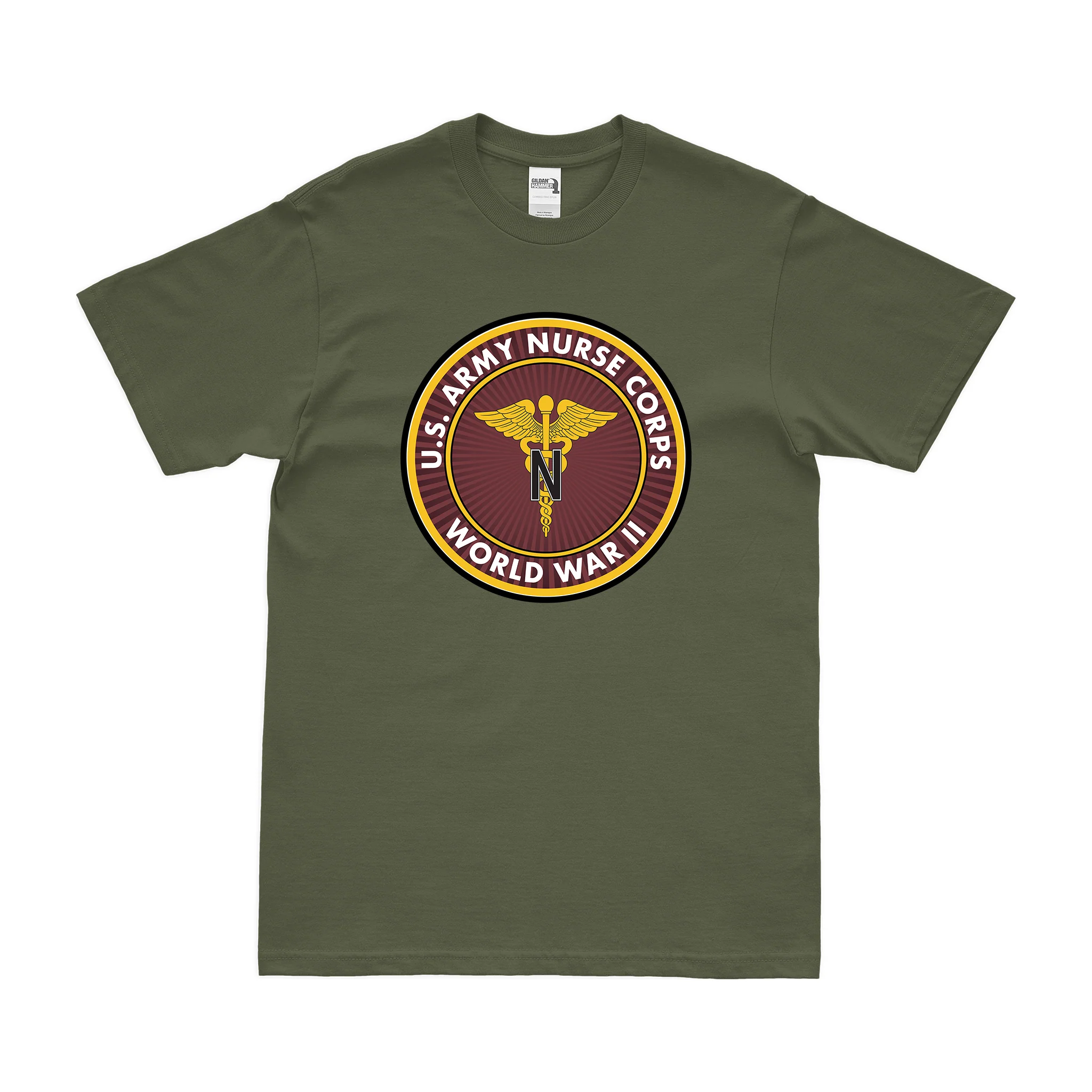 U.S. Army Nurse Corps World War II T-Shirt - Image 2