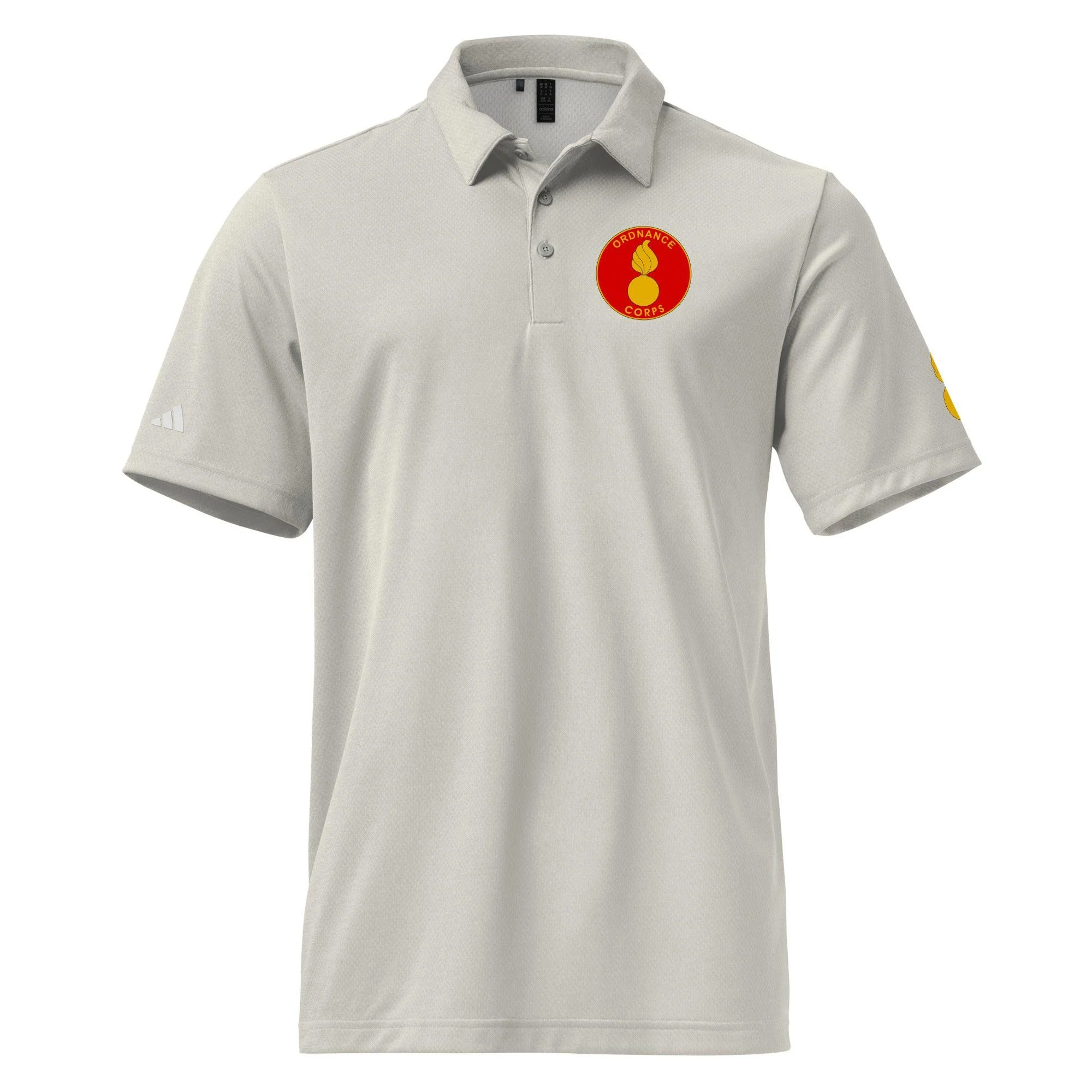 U.S. Army Ordnance Corps Adidas® Unisex Space-Dyed Polo - Image 13