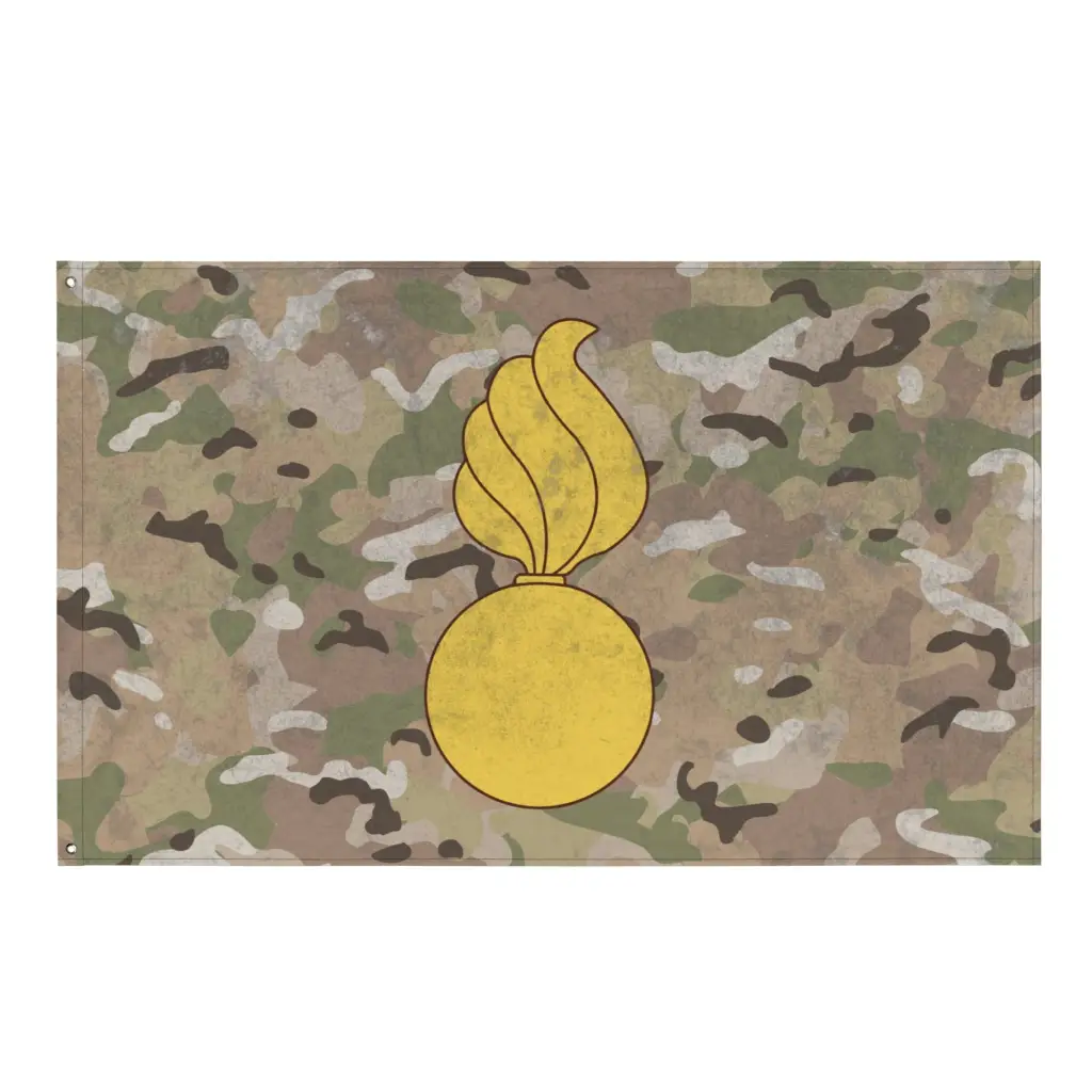 U.S. Army Ordnance Corps Branch Emblem Indoor Wall Flag