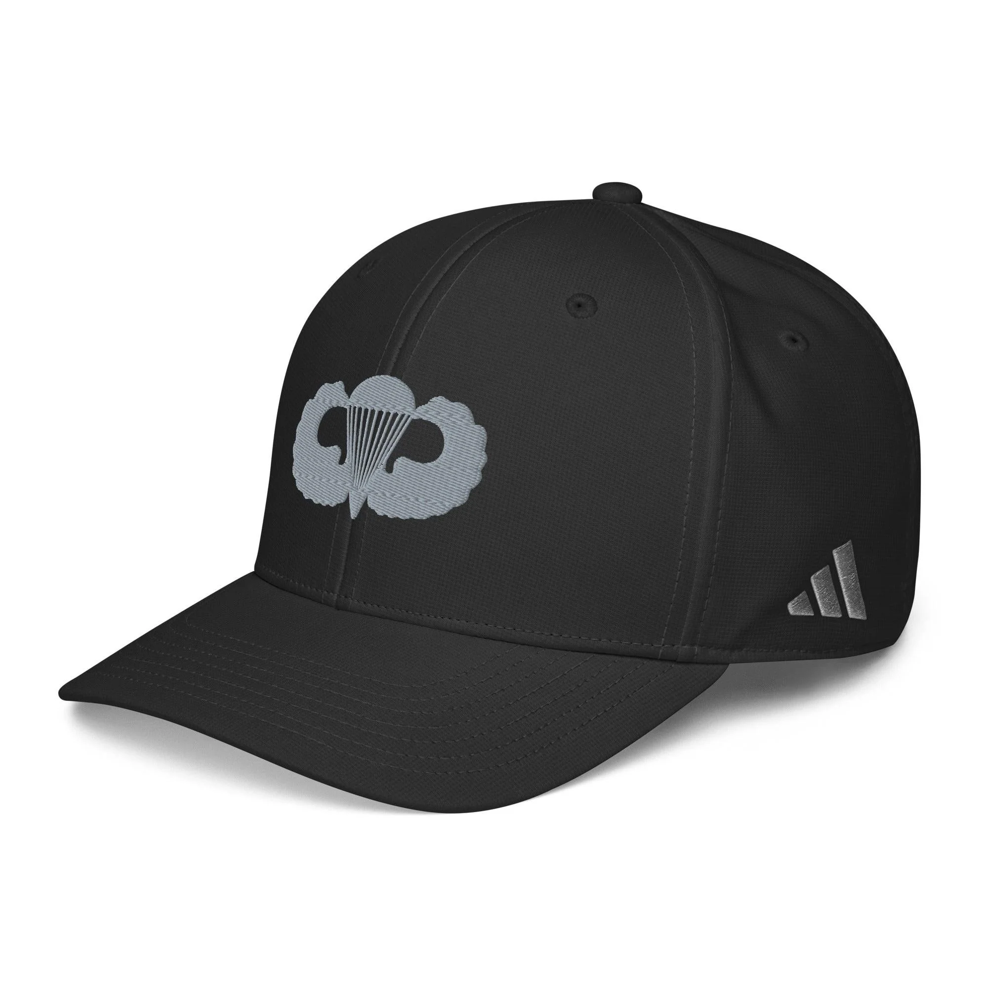 U.S. Army Parachutist Badge Embroidered Adidas® Paratrooper Performance Cap - Image 2